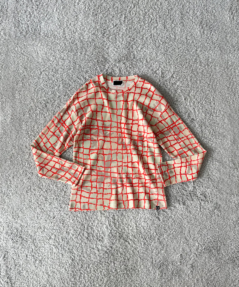 PHINGERIN Net l/s waffle thermal "A:RED NET"