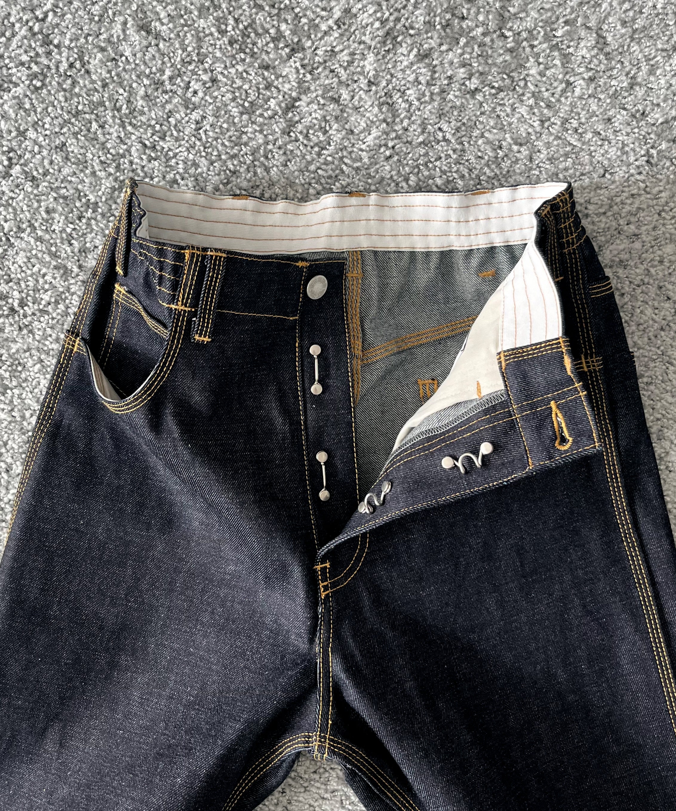 KAIKO Sturdy denim pants "R.INDIGO"