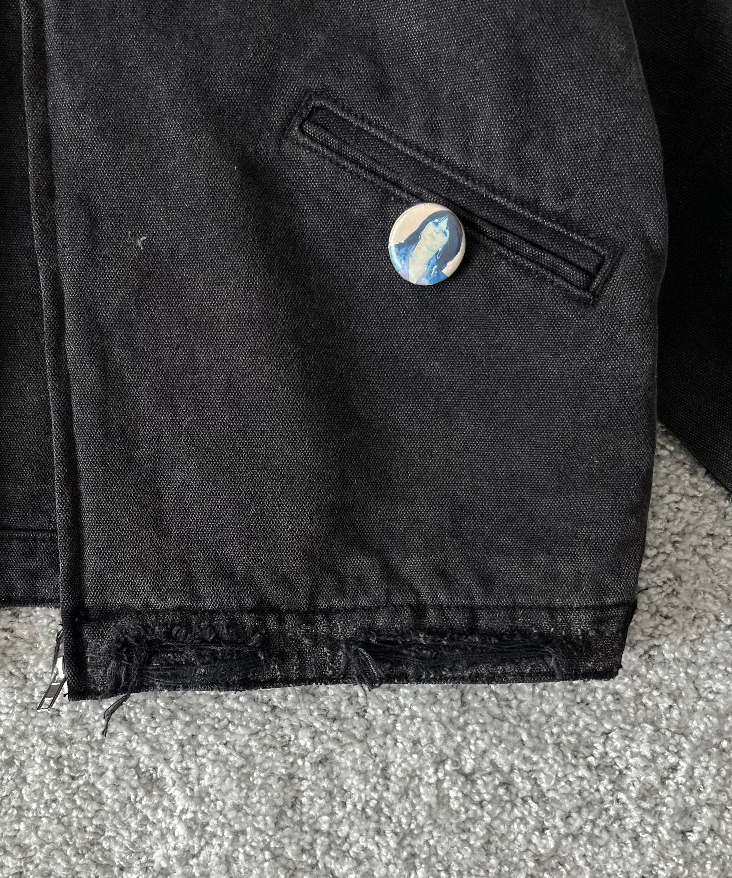 Basketcase Charms, work jacket "VINTAGE BLACK"