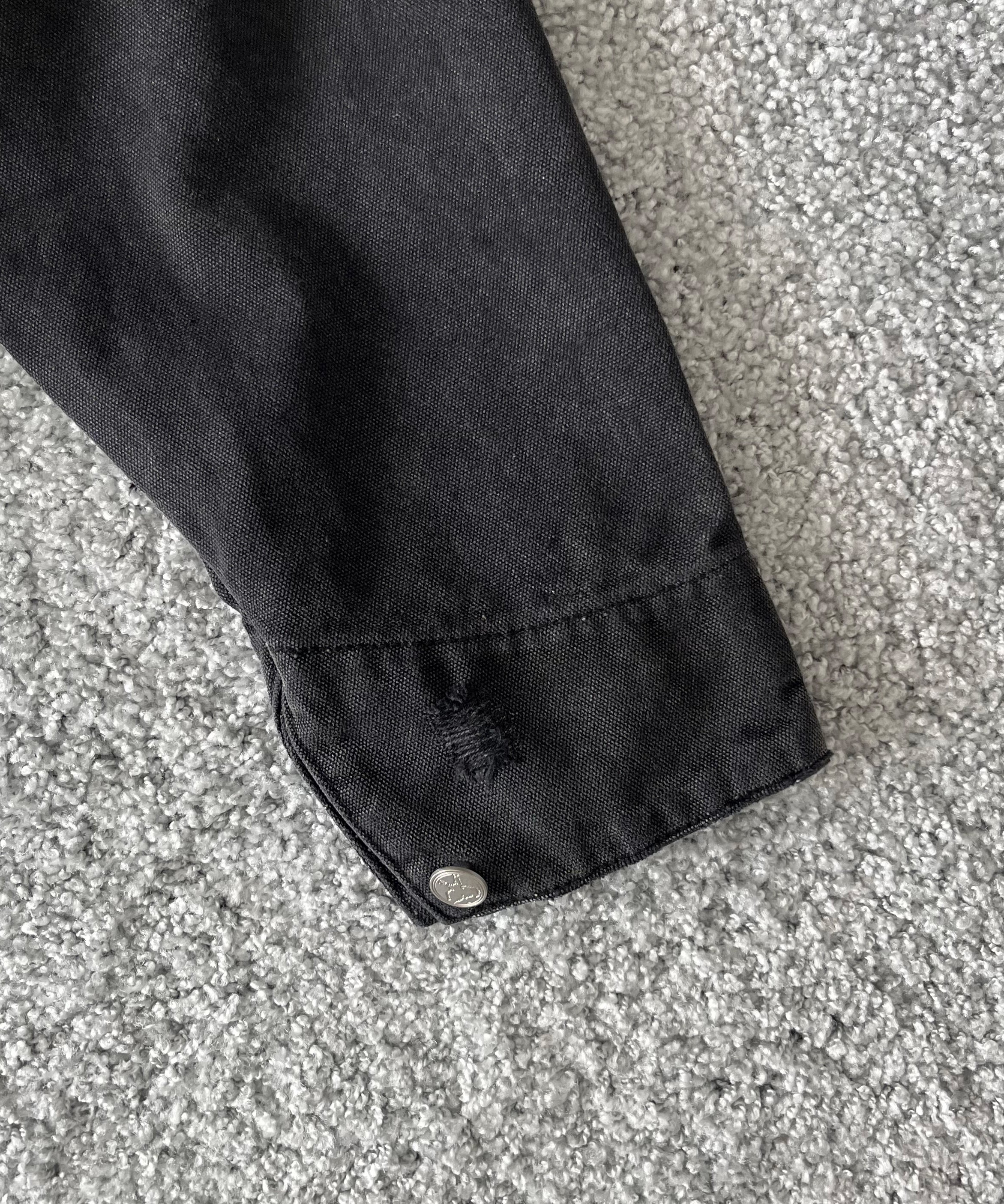 Basketcase Charms, work jacket "VINTAGE BLACK"