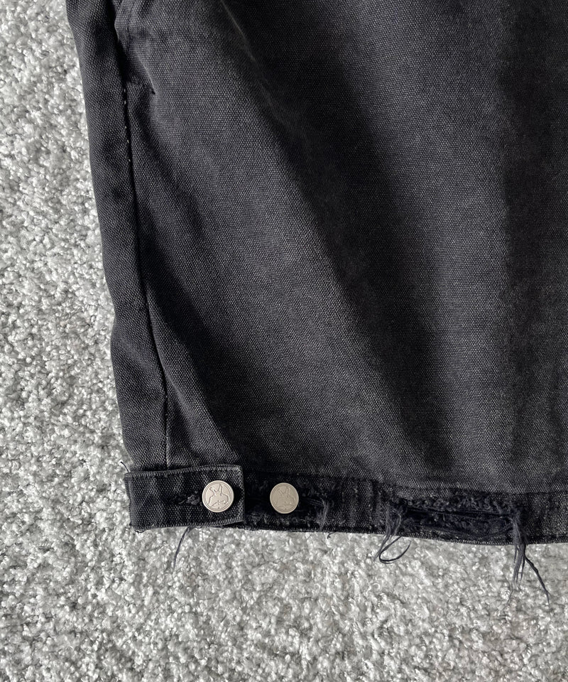 Basketcase Charms, work jacket "VINTAGE BLACK"