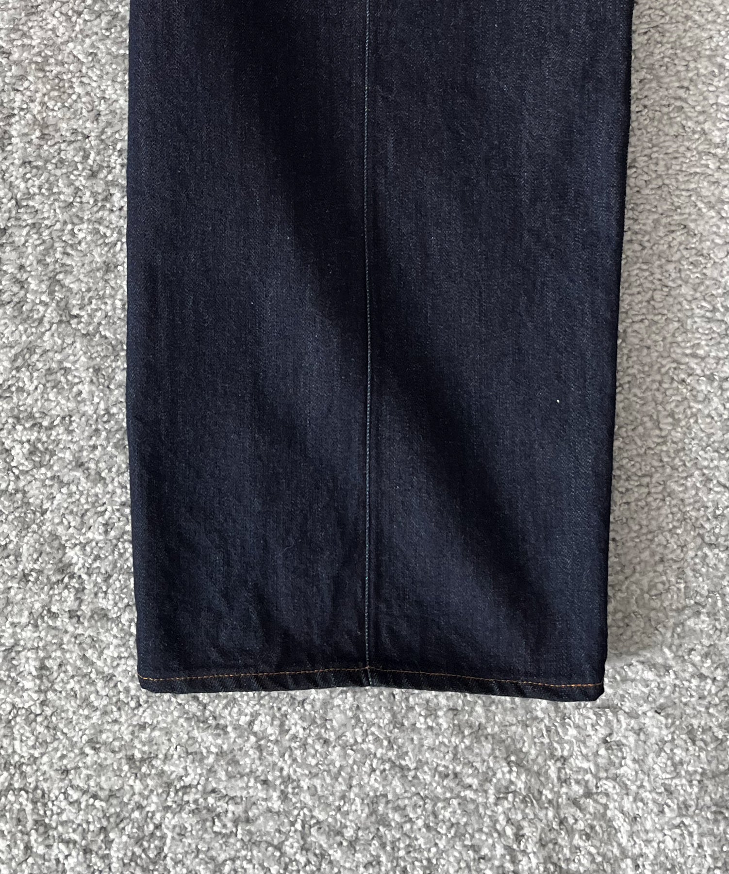 UNUSED Uw1202 Wide denim pants "INDIGO"