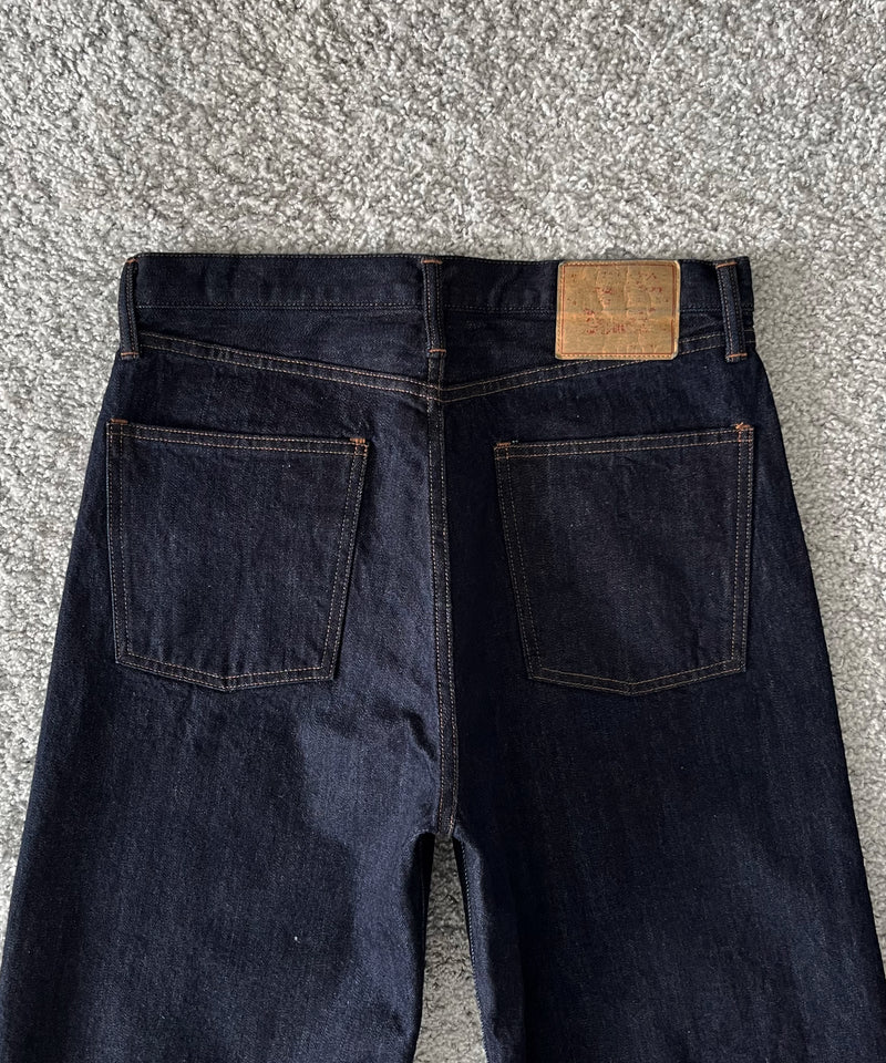 UNUSED Uw1202 Wide denim pants "INDIGO"