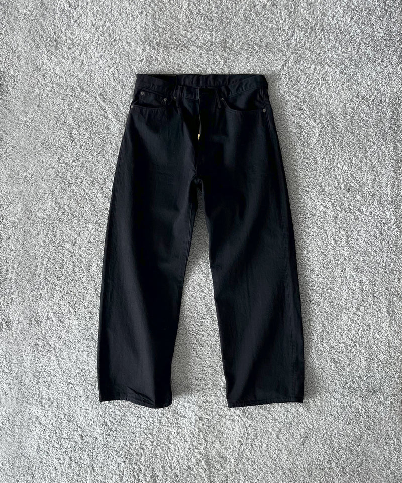UNUSED Uw1202 Wide denim pants "INDIGO"