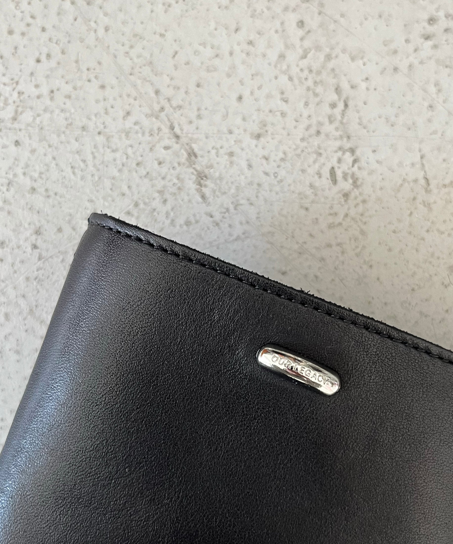 OUR LEGACY Camion boots "BLACK"