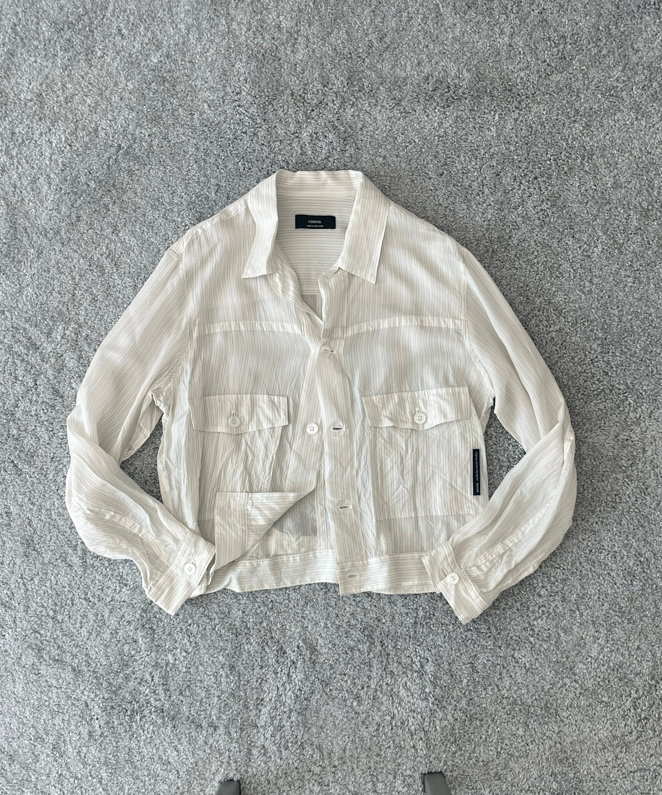 トップス ensou. Cropped shirt/a \