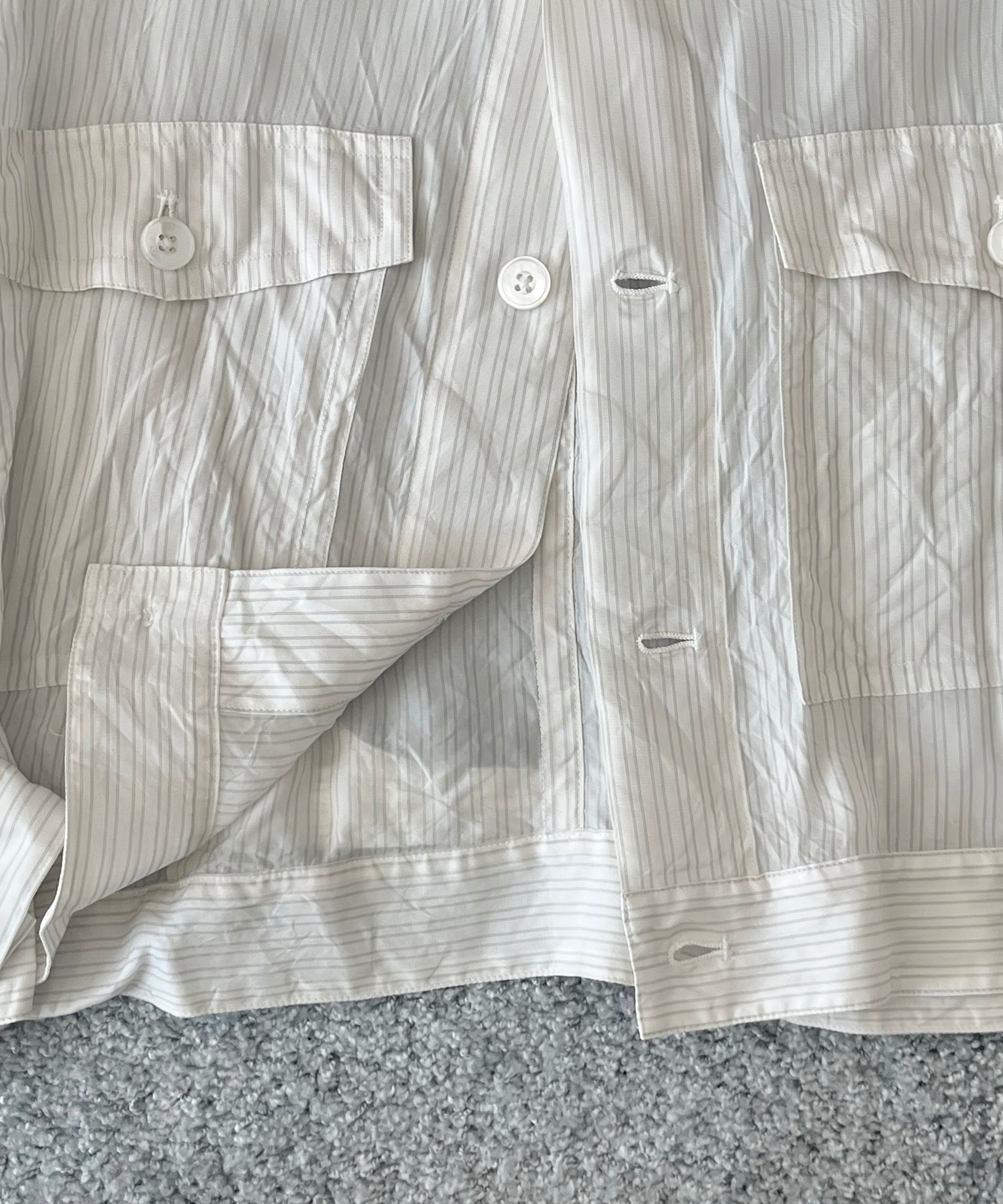 ensou.【エンソウ】Cropped shirt/a 