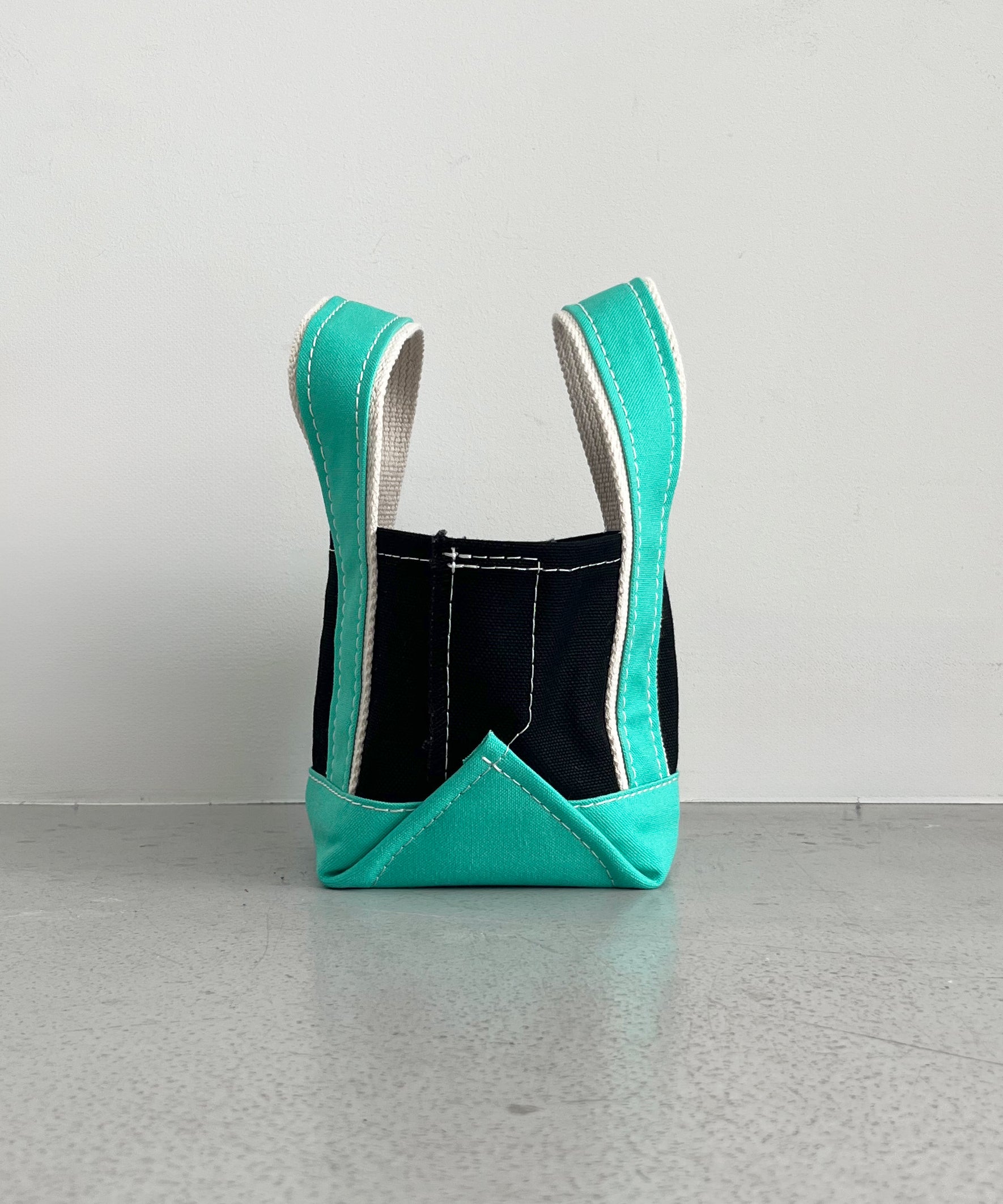 KOOKY ZOO Kooky bag "BLACK×TURQUOISE"