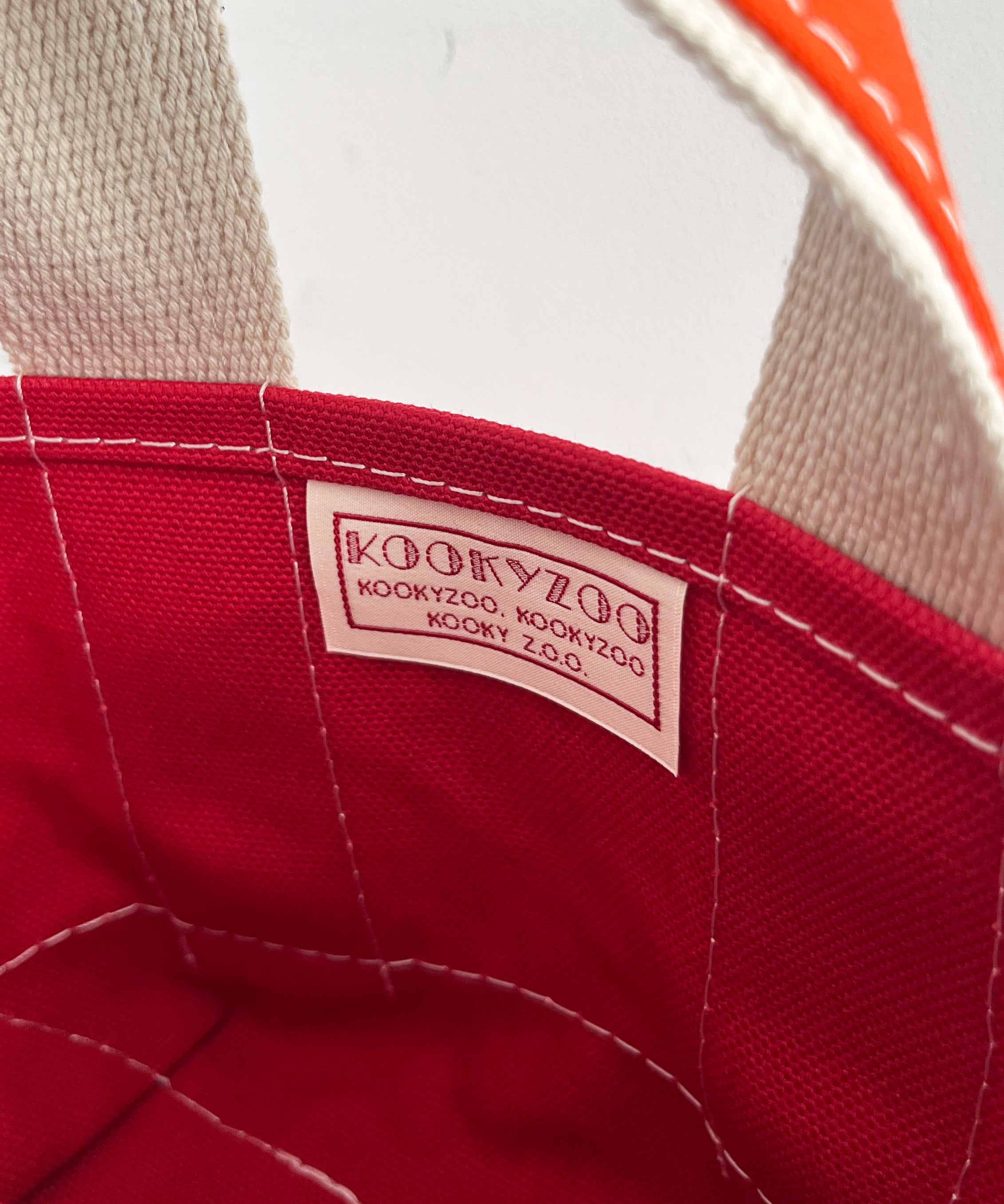KOOKY ZOO Kooky bag "RED×ORANGE"