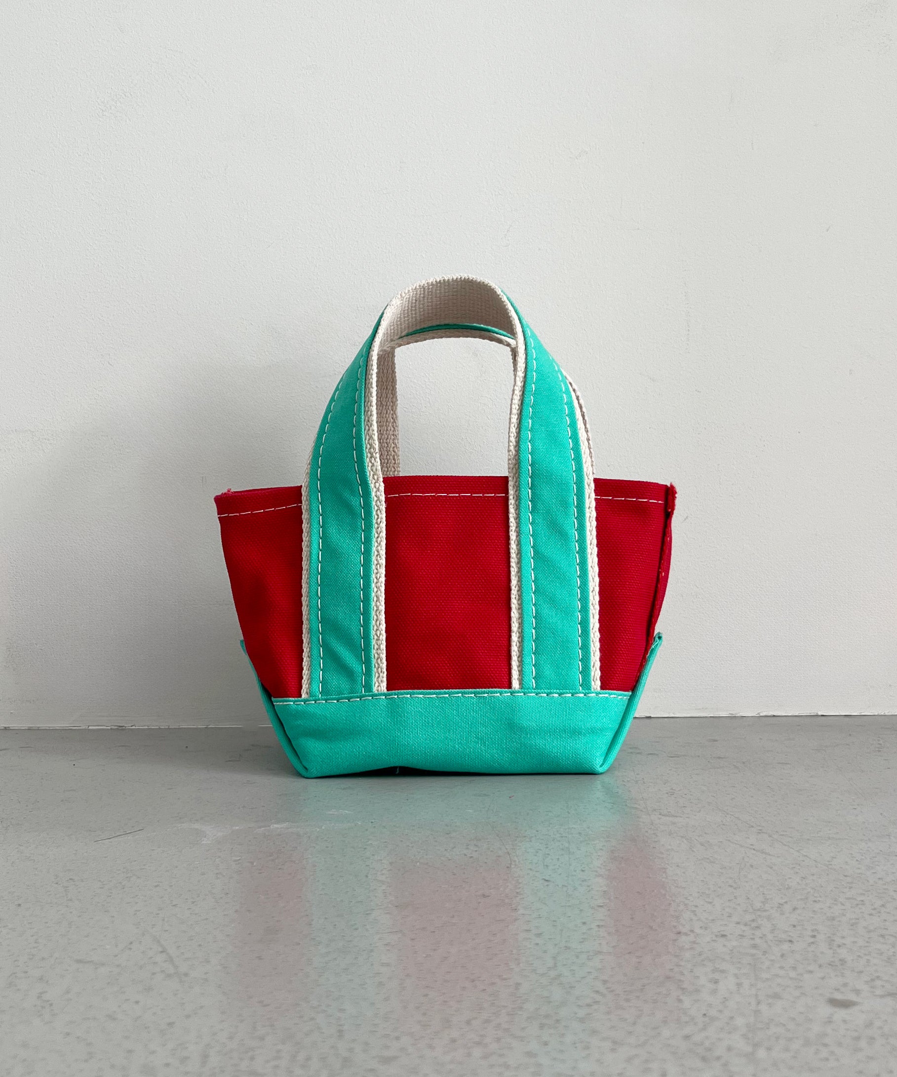 KOOKY ZOO Kooky bag "RED×TURQUOISE"