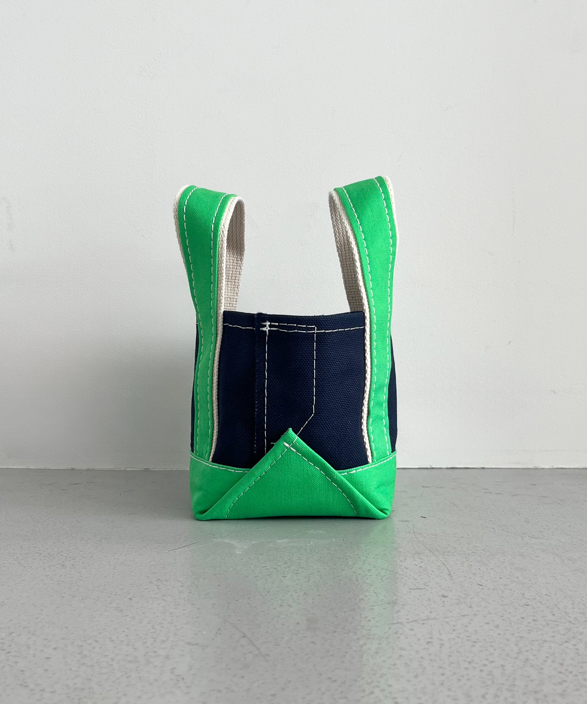 KOOKY ZOO Kooky bag "NAVY×KELLY GREEN"