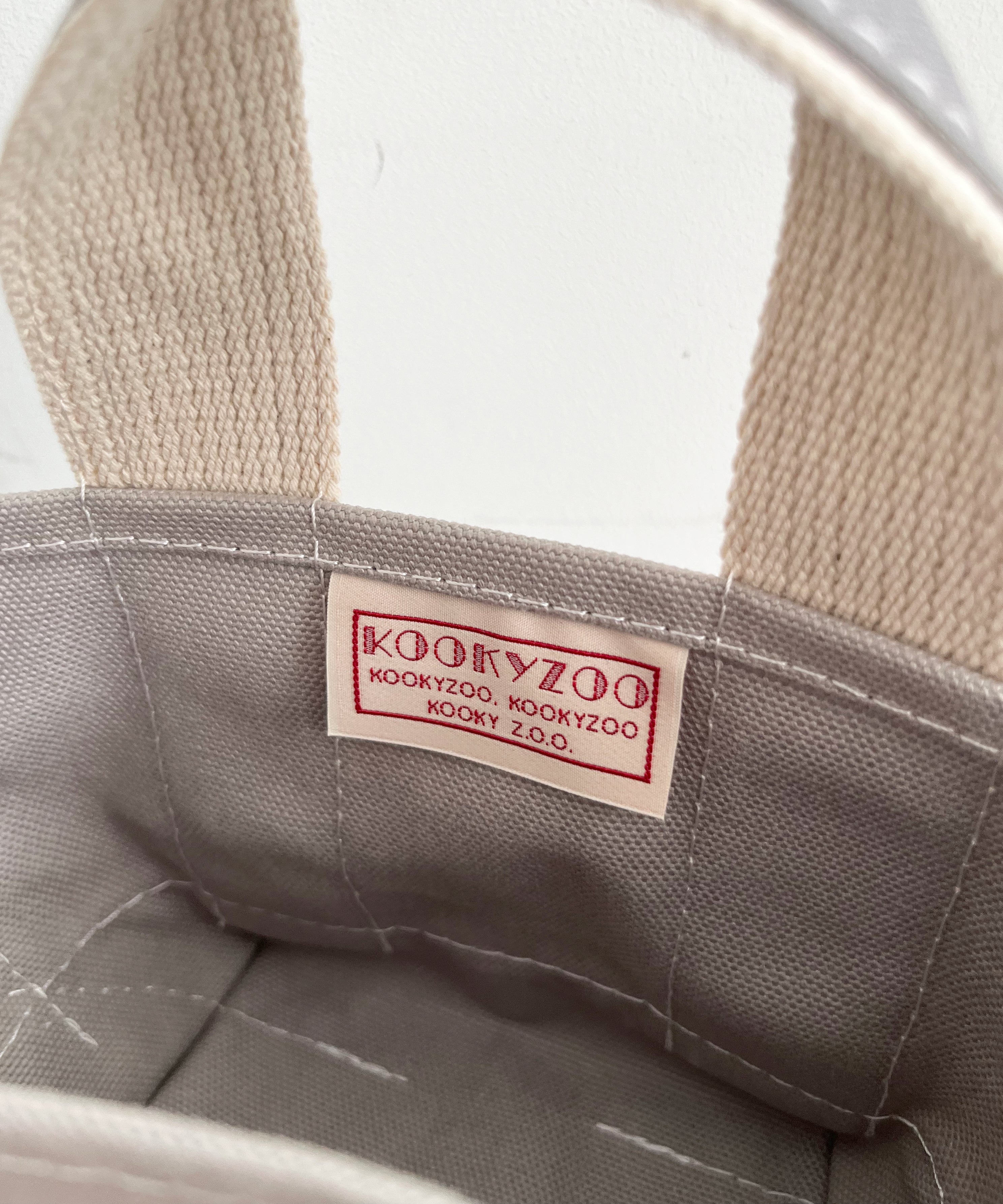 KOOKY ZOO Kooky bag "GRAY×GRAY"