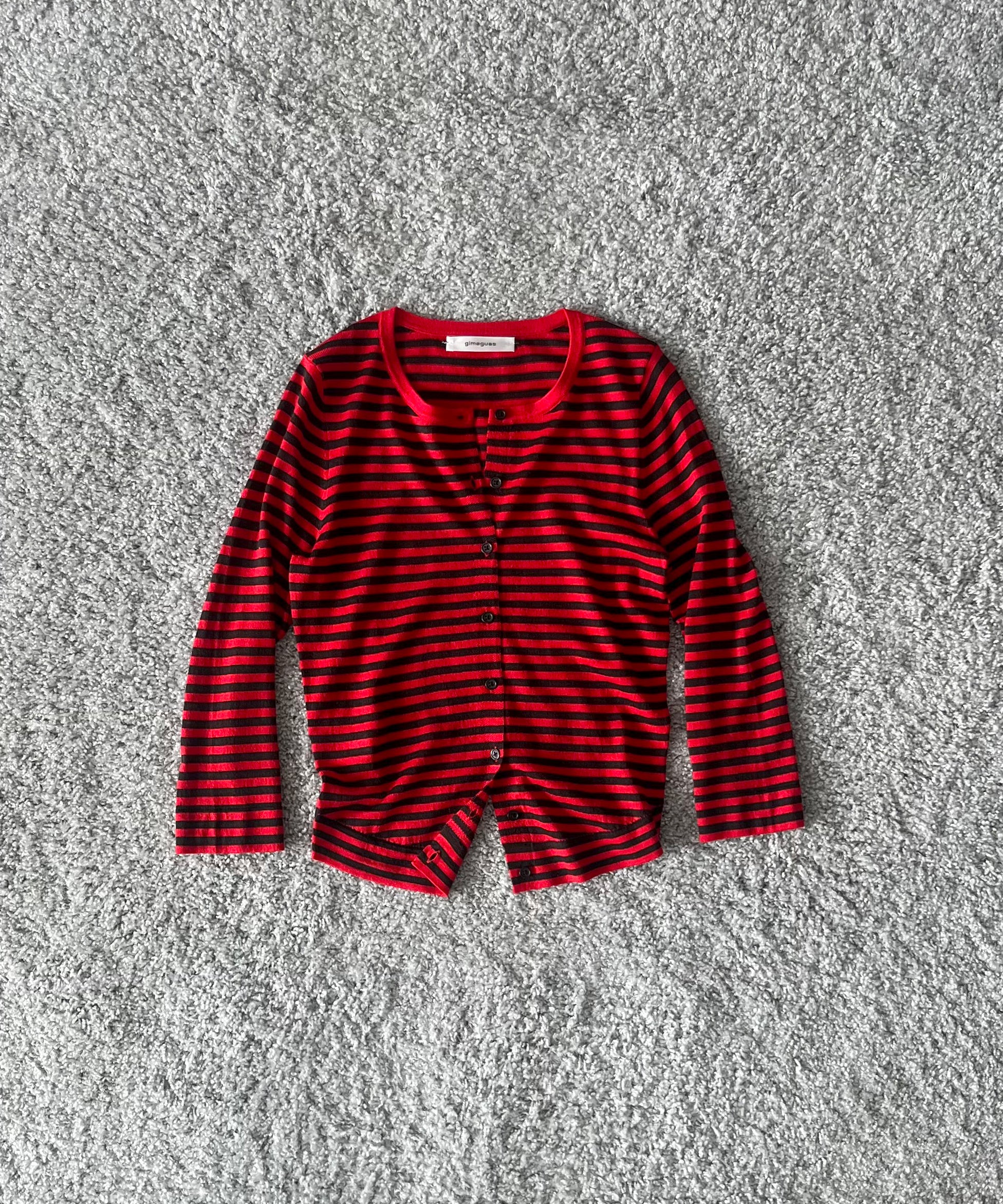 Gimaguas Magalie cardigan "RED-BROWN"