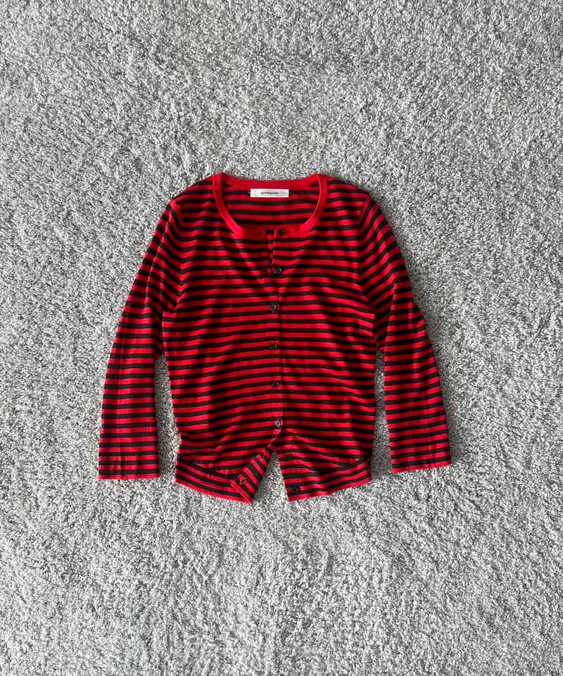 Gimaguas Magalie cardigan "RED-BROWN"