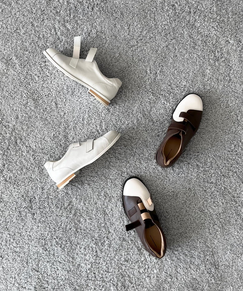 ABELIA EDOWARD GOUCHA Bb shoes "WHITE"