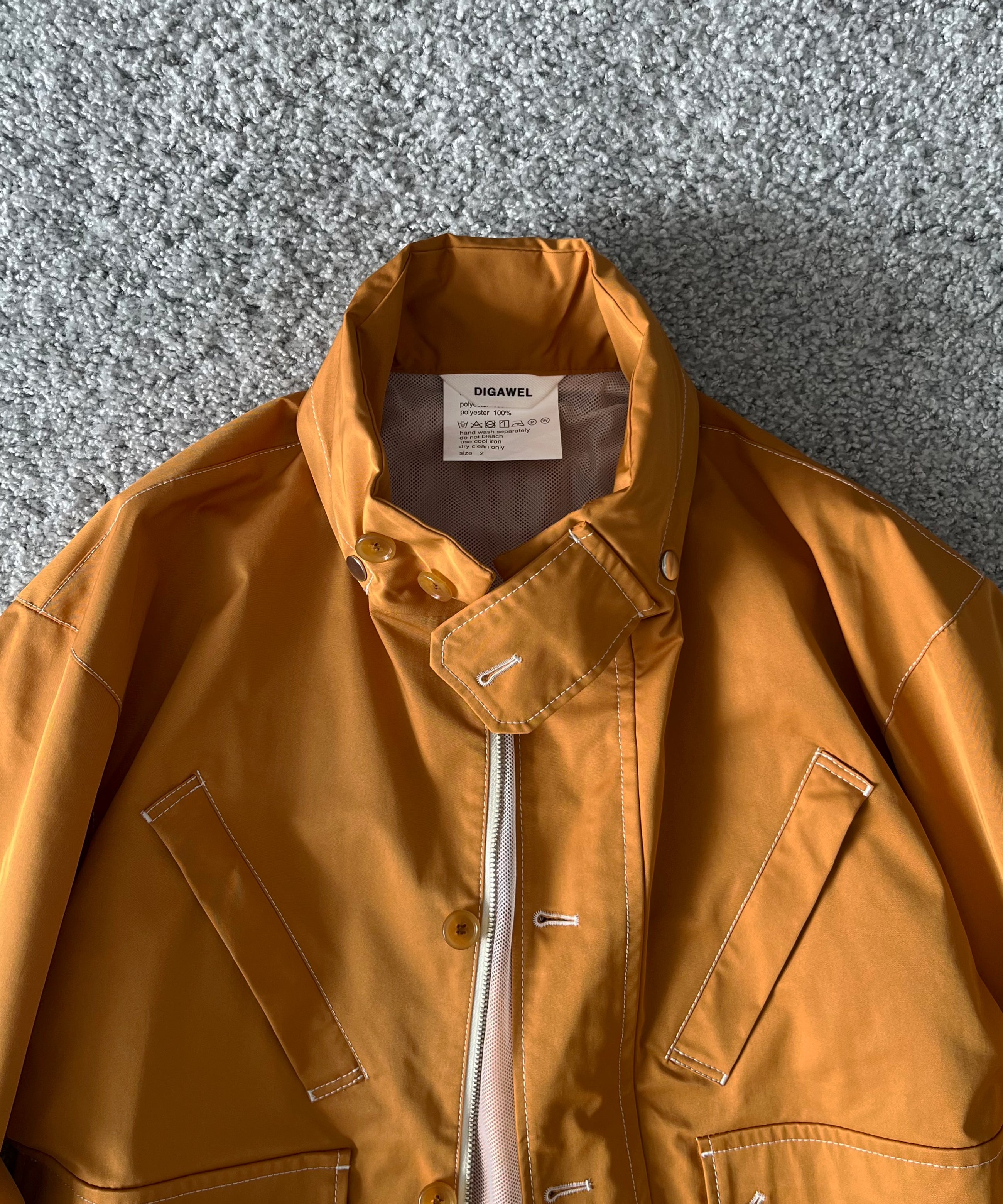 DIGAWEL Mountain parka "OCHER"