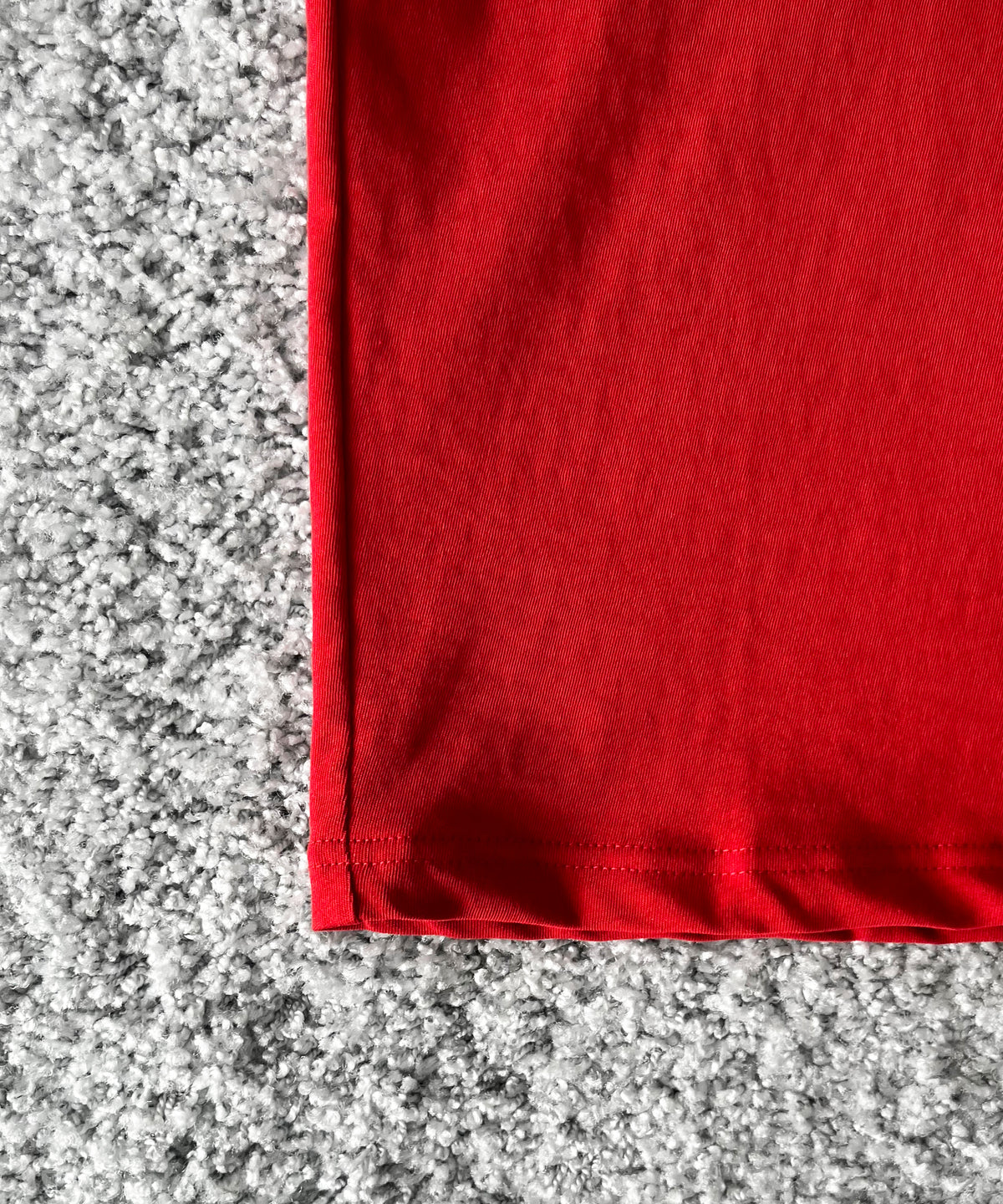 well Titled logo t-shirt "RED"