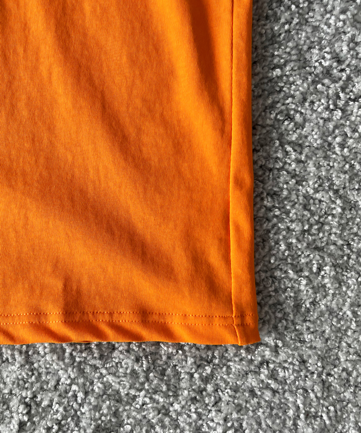 well Titled logo t-shirt "ORANGE"