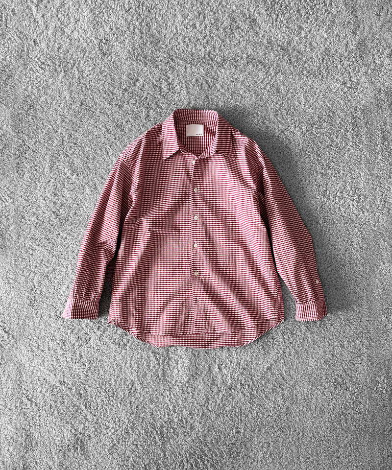 KAIKO Regular collar shirt "RED"