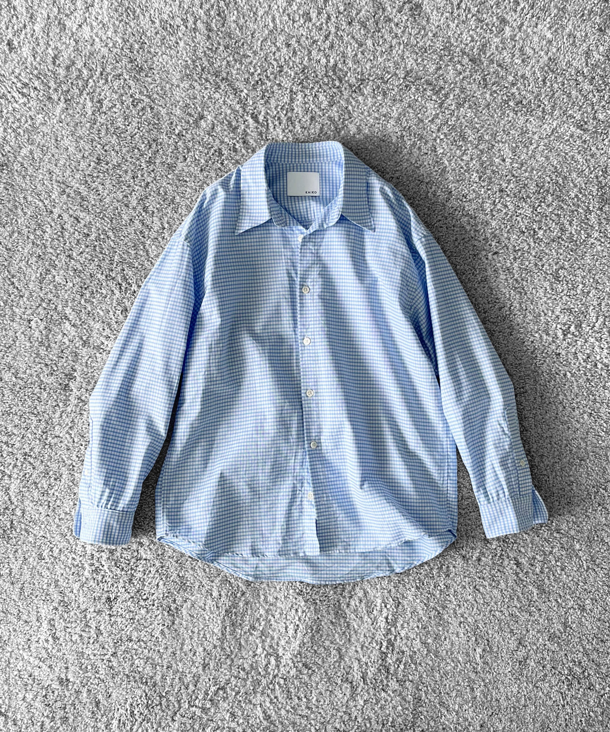 KAIKO Regular collar shirt "RED"