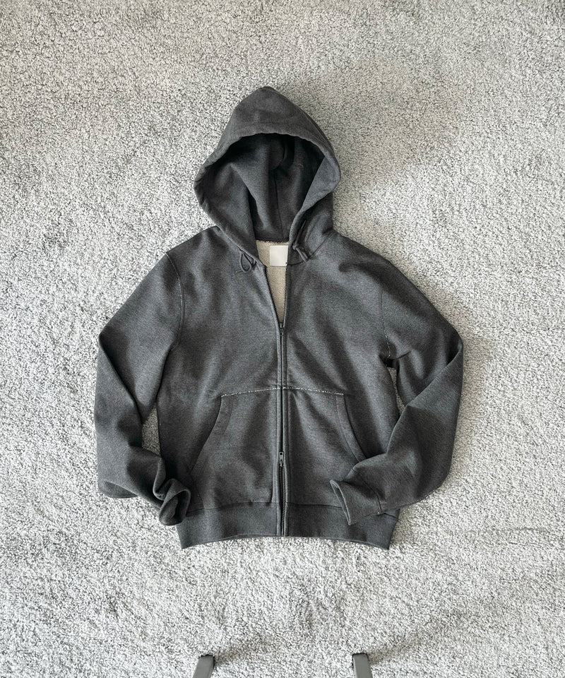 KAIKO Double zip parka "CHARCOAL TOP GRAY"