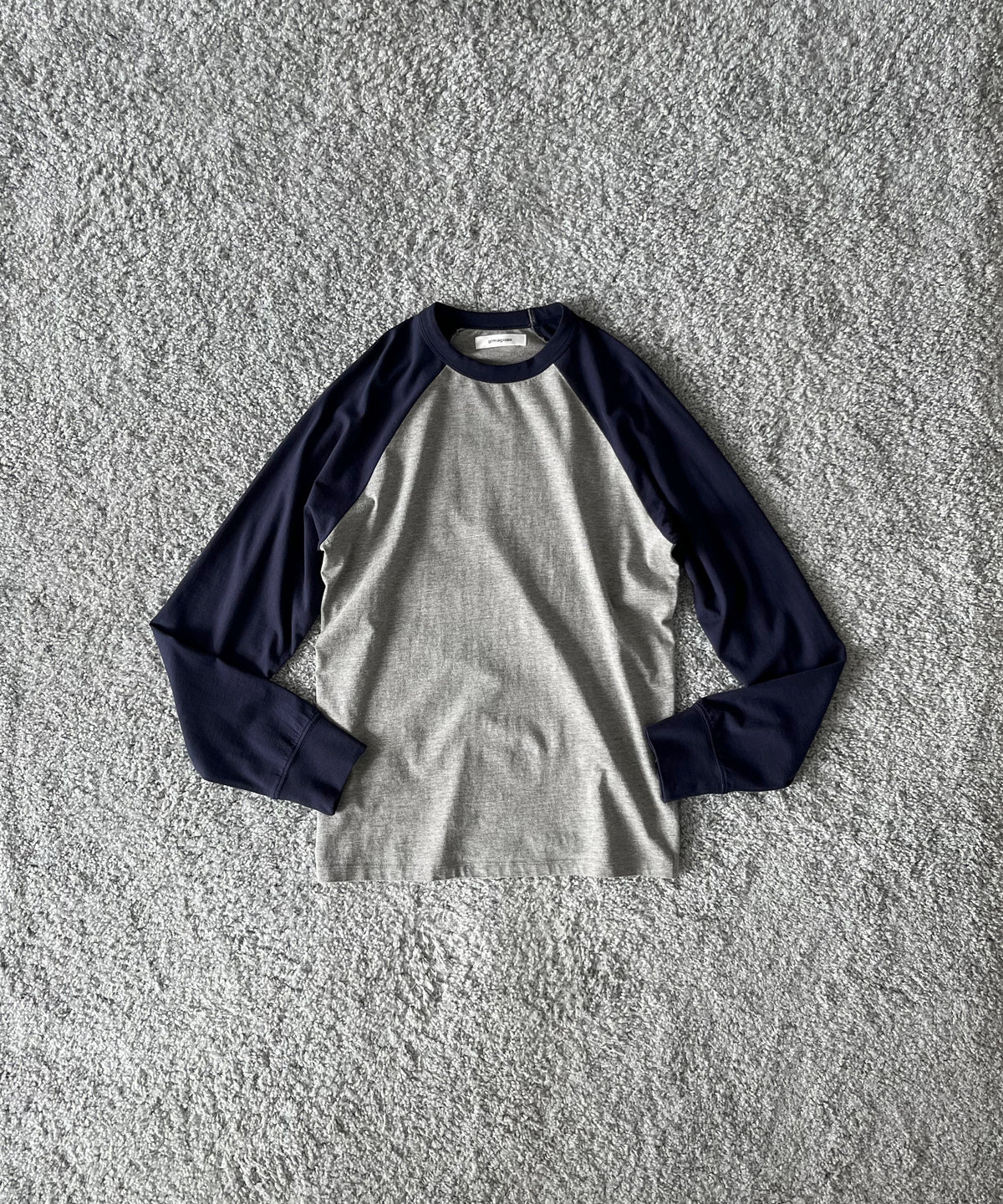 Gimaguas Samuel ls t-shirt "NAVY-GREY"