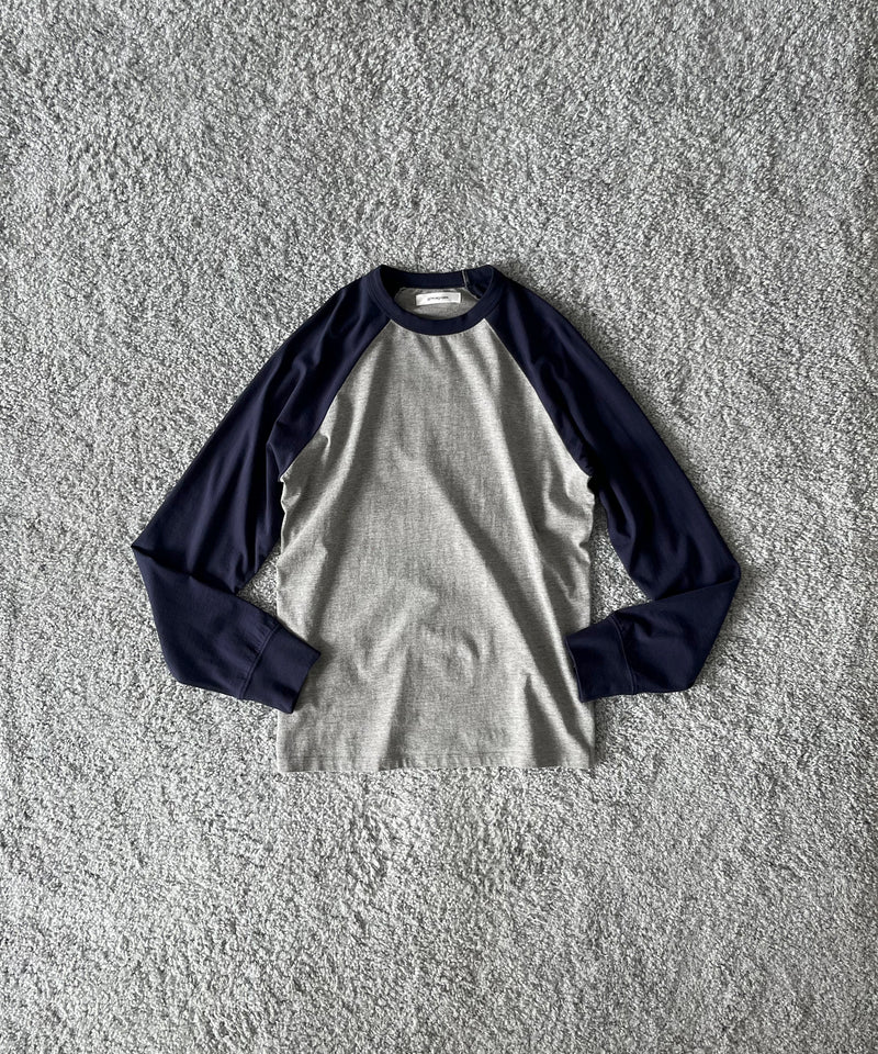 Gimaguas Samuel ls t-shirt "NAVY-GREY"