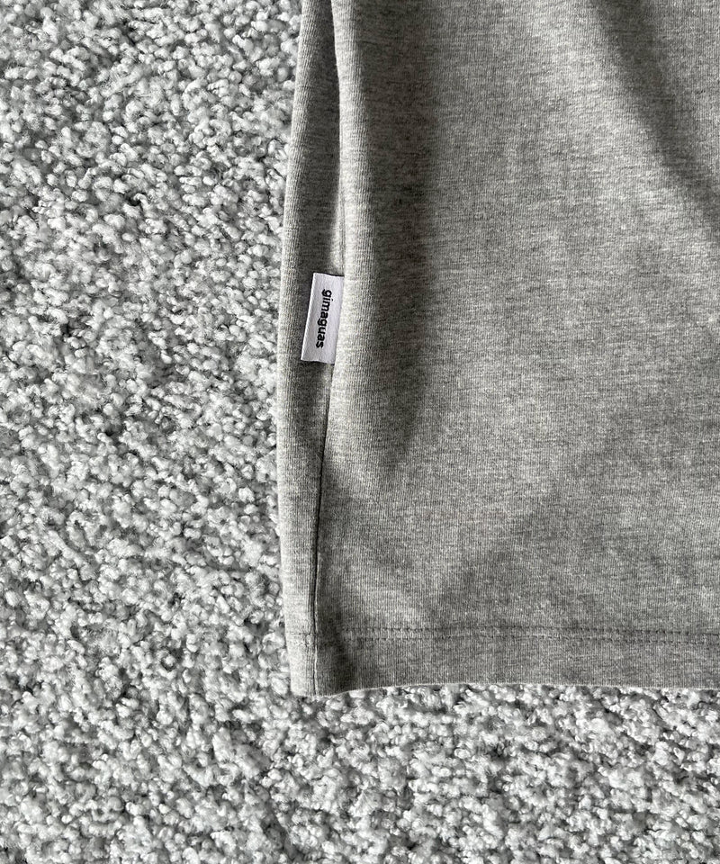 Gimaguas Samuel ls t-shirt "NAVY-GREY"