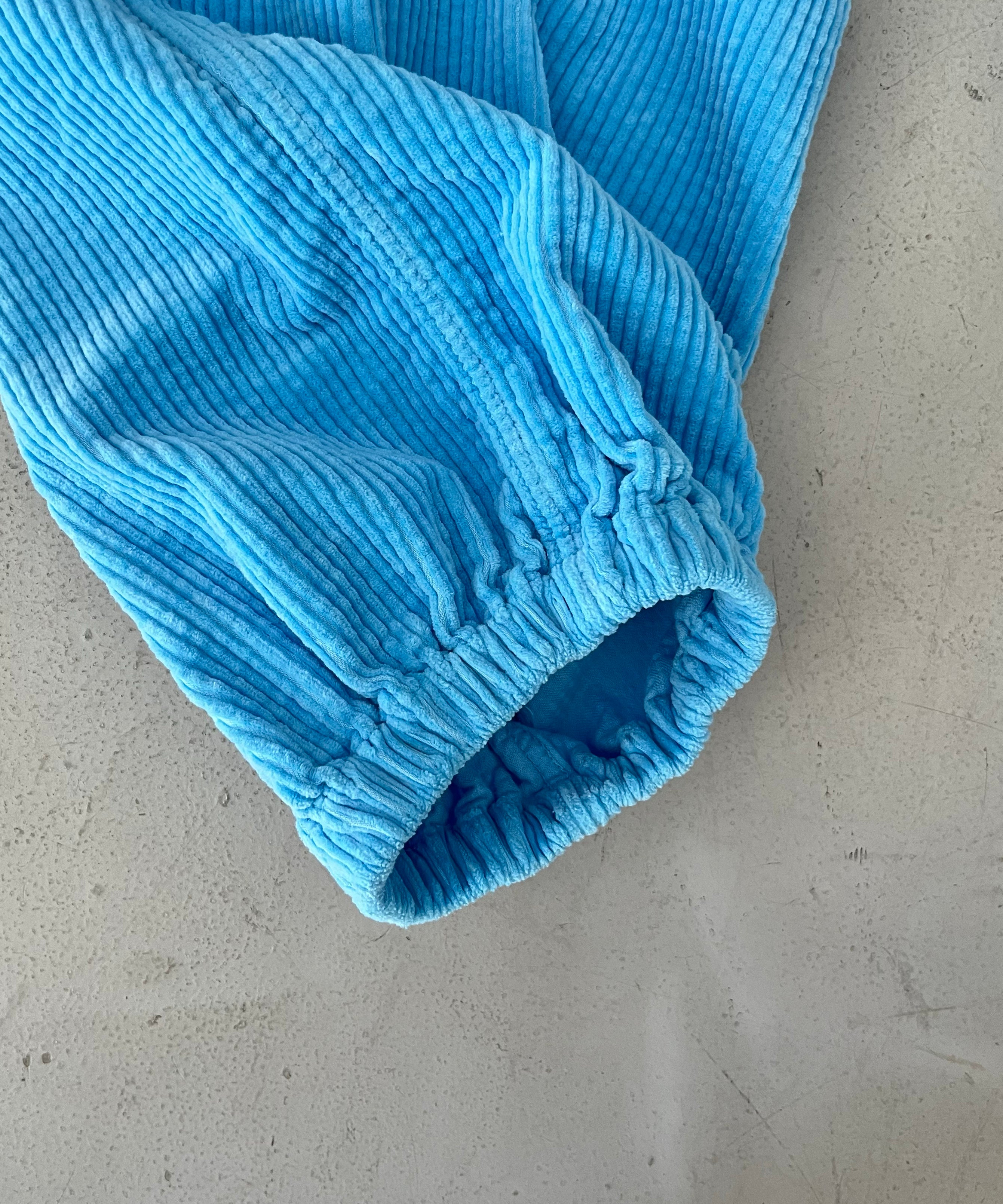 KAIKO Colored cord wides "S.BLUE"