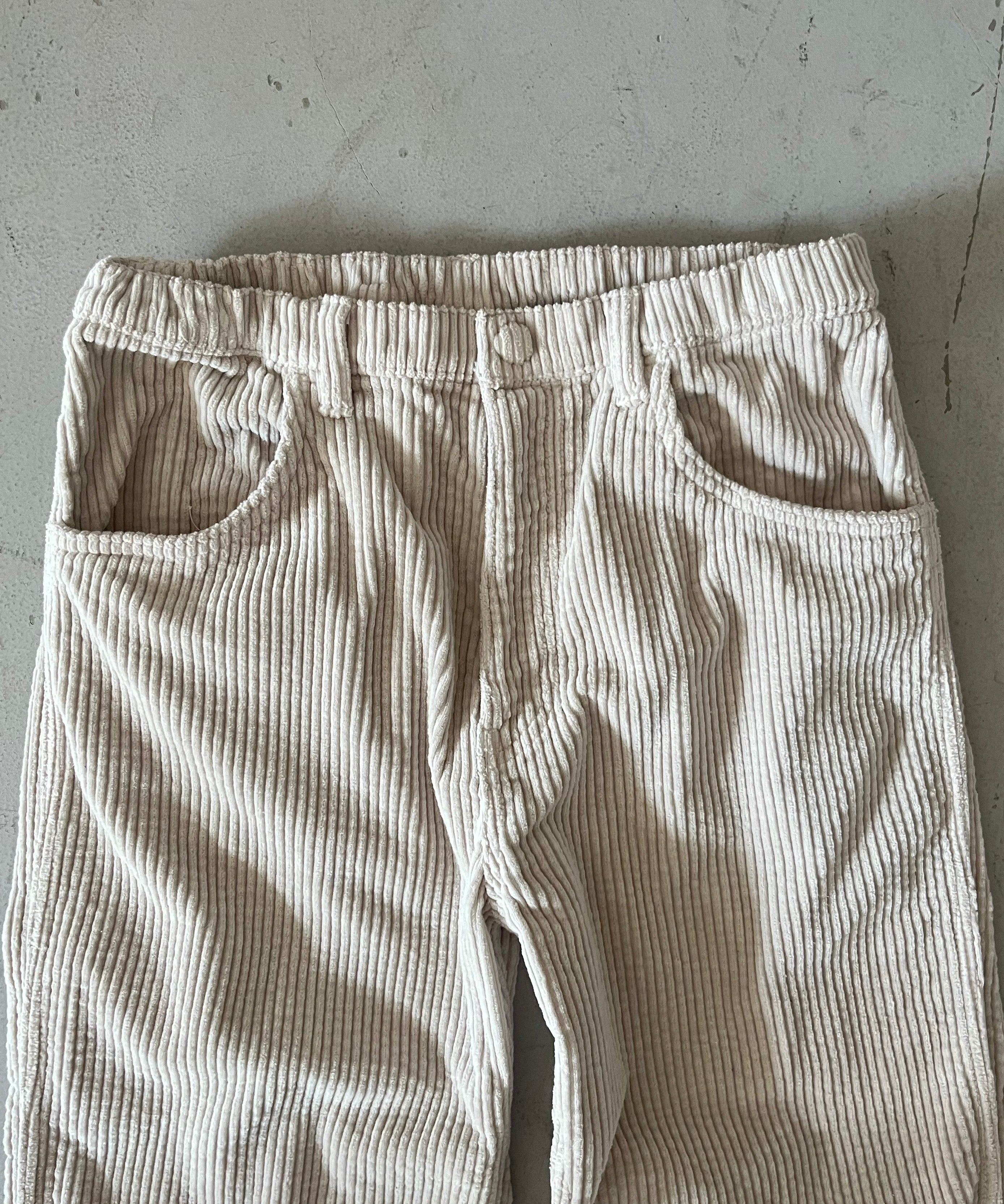 パンツ KAIKO Colored cord flares \