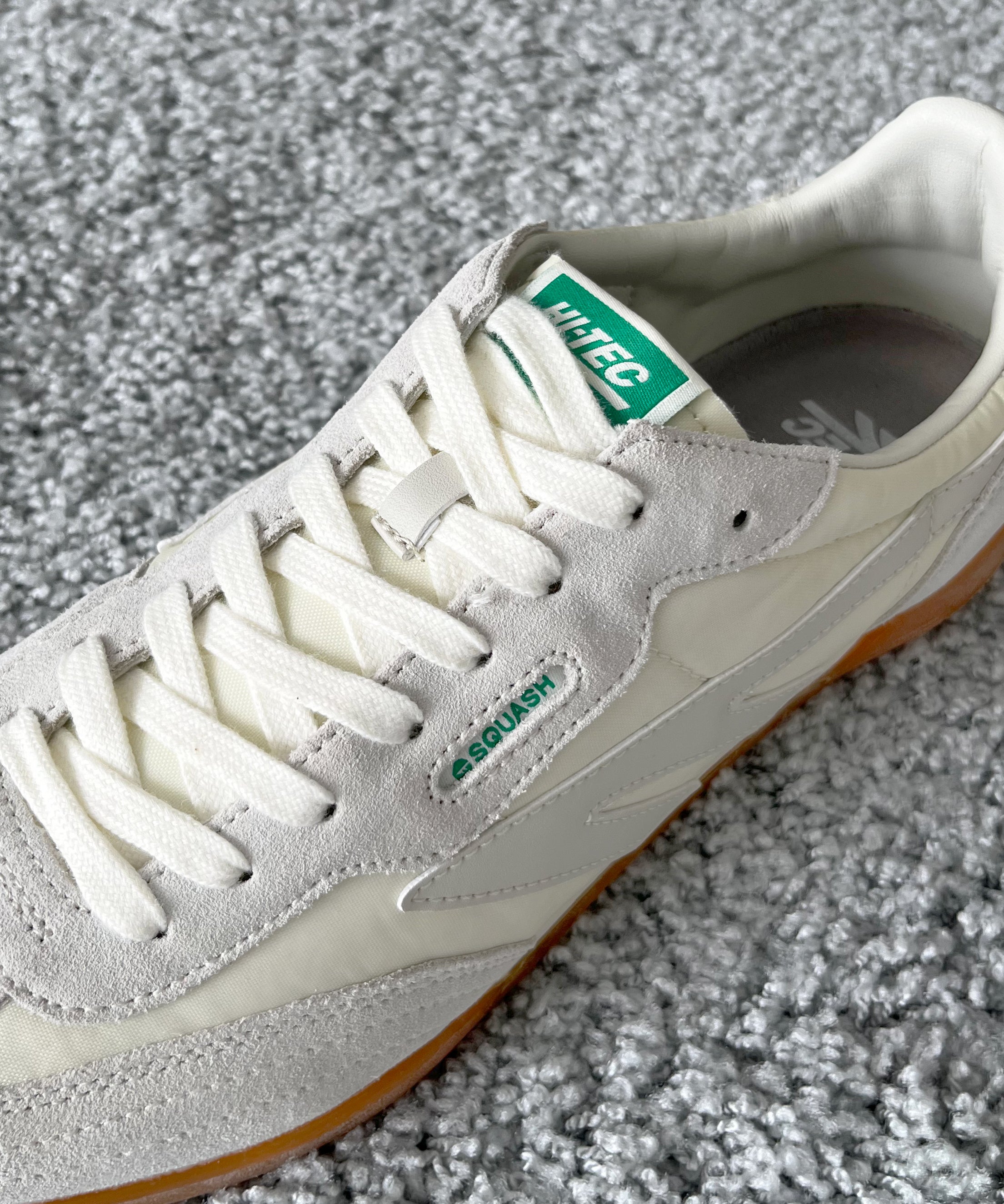 HI-TEC Squash original "WHITE / GREEN"