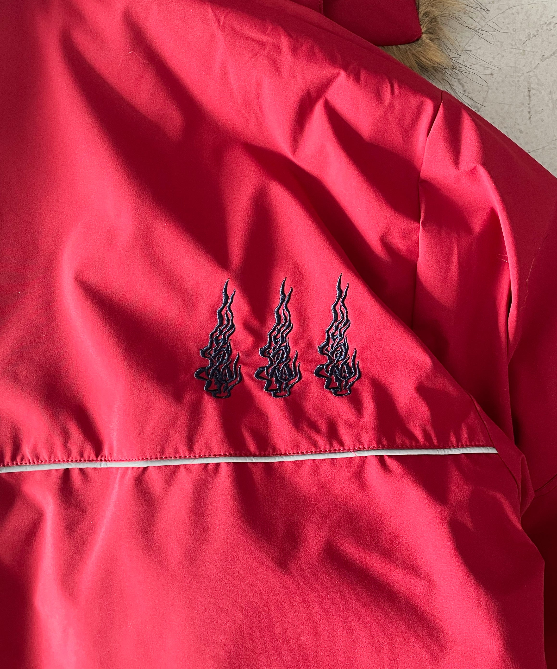 Evisen Skateboardsゑ 3-way n3b evi down jacket "RED"