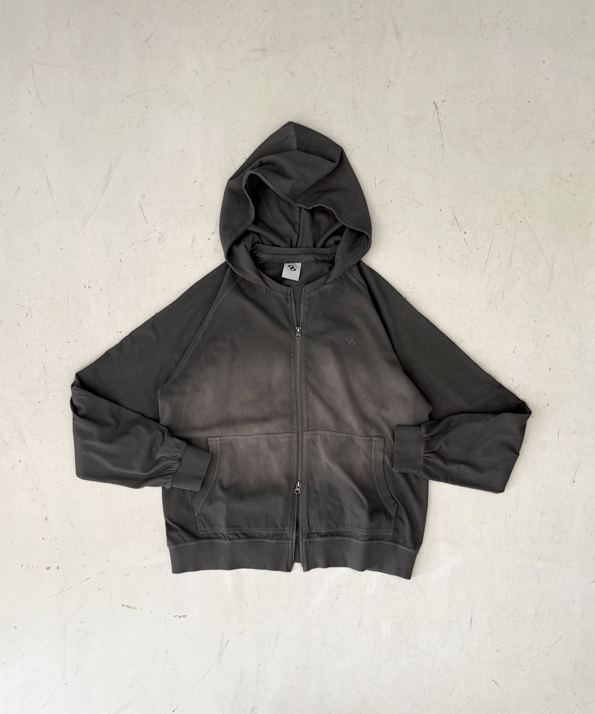 SAN SAN GEAR【サンサンギア】Washed hoodie zip-up 