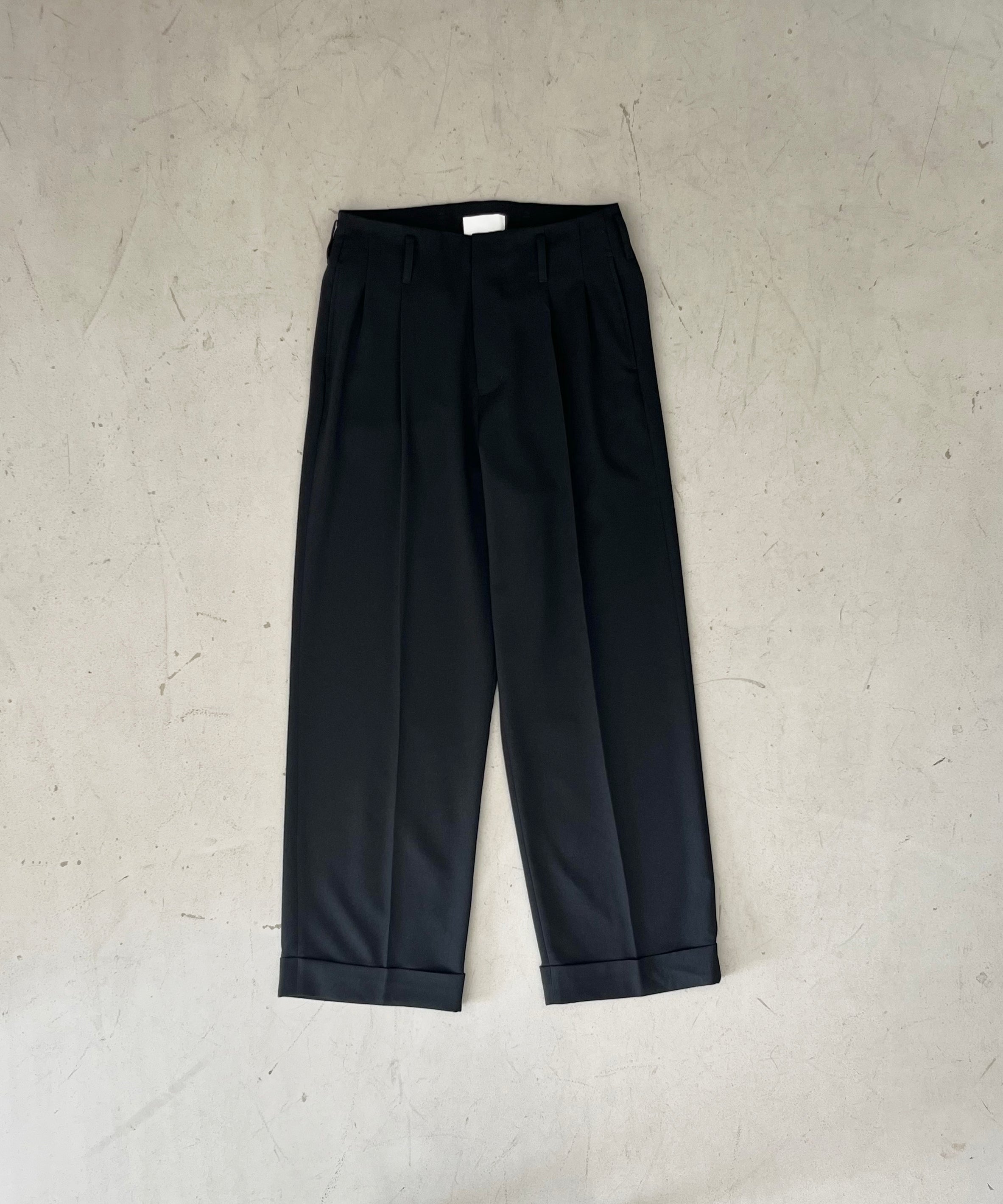 KAIKO Wide slacks "BROWN"