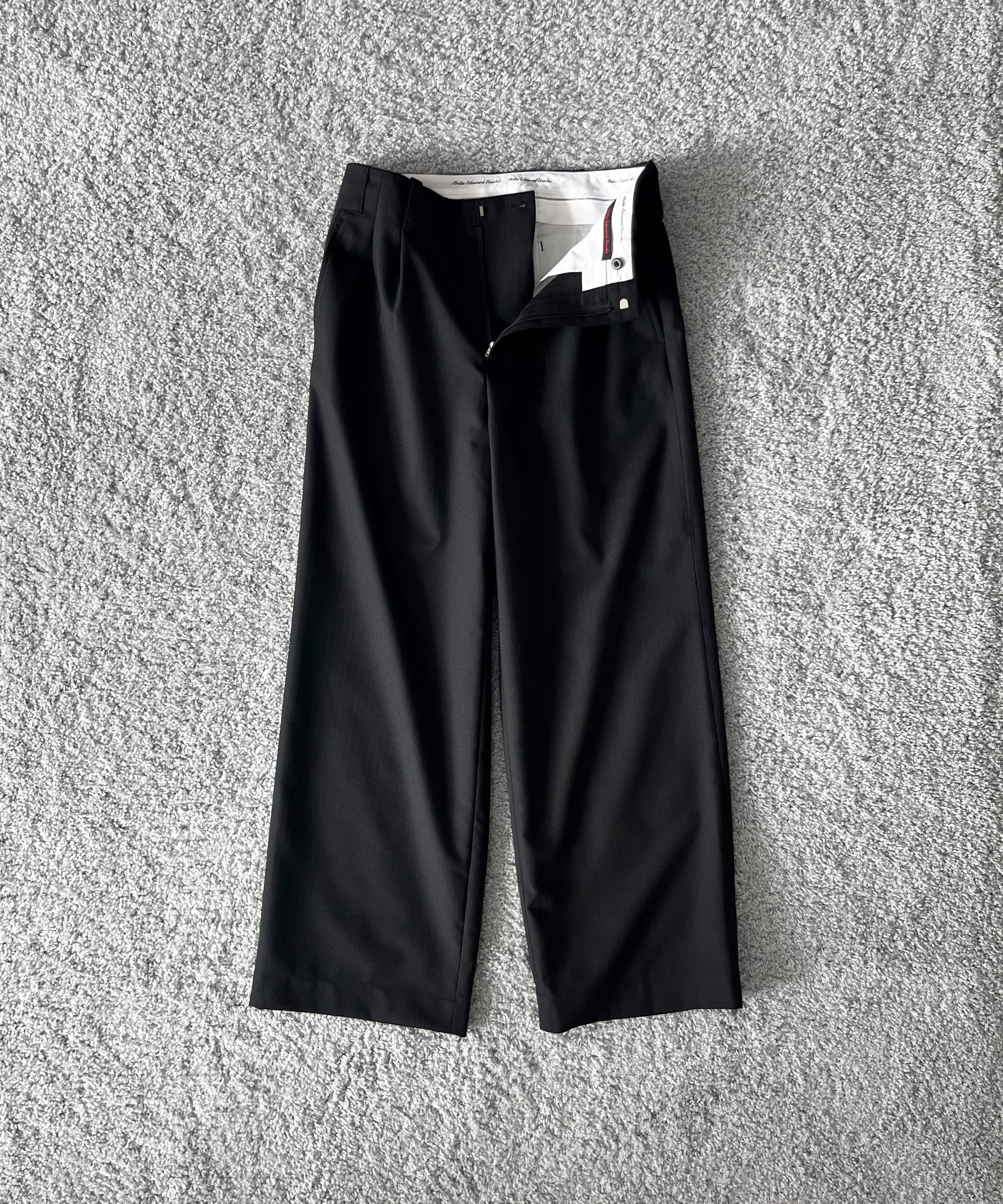 ABELIA EDOWARD GOUCHA Baseball slacks "BLACK"