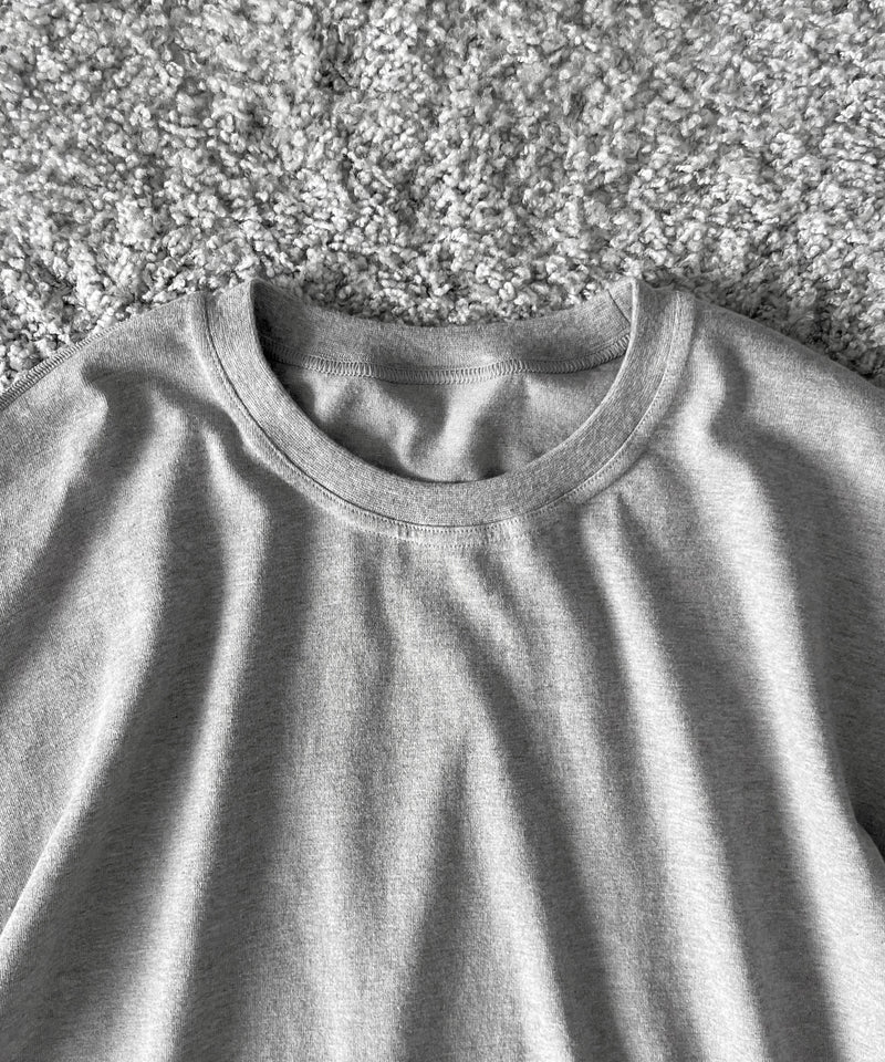 ABELIA EDOWARD GOUCHA Classic ls t-shirt "GREY"