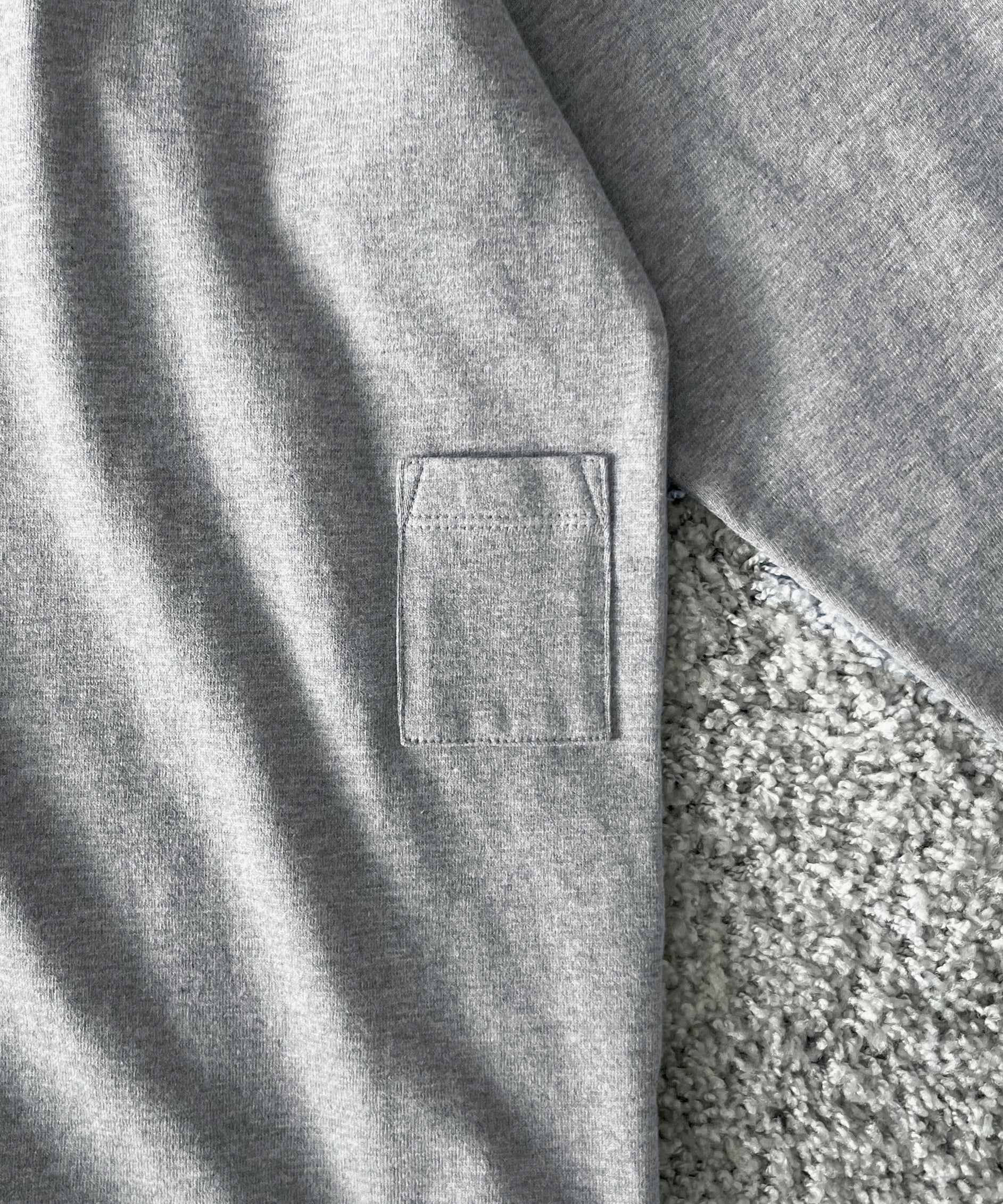 ABELIA EDOWARD GOUCHA Classic ls t-shirt "GREY"