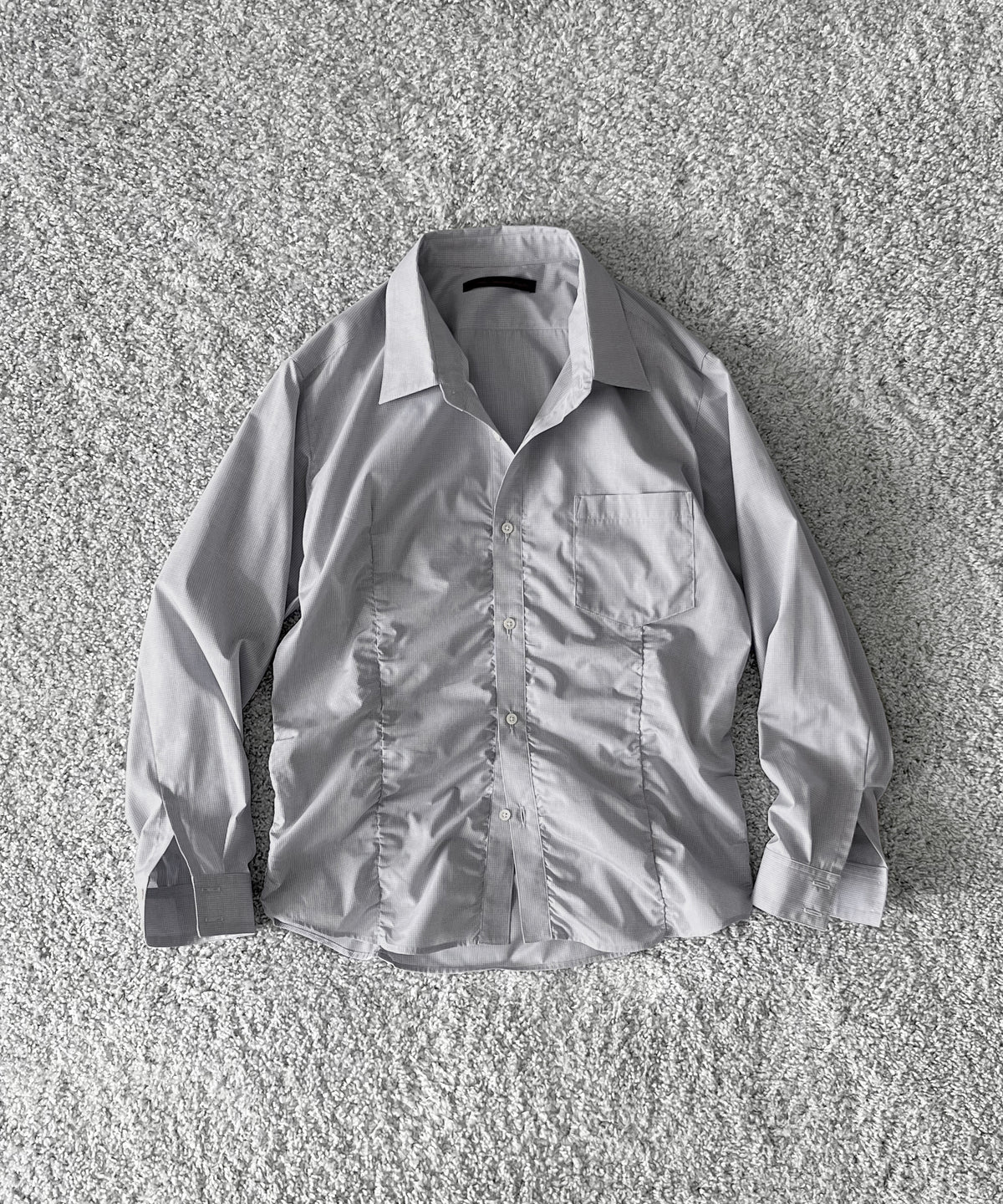 ABELIA EDOWARD GOUCHA Mens shirt "GREY"