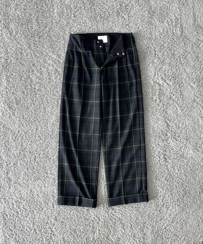 KAIKO Wide slacks "GREEN"