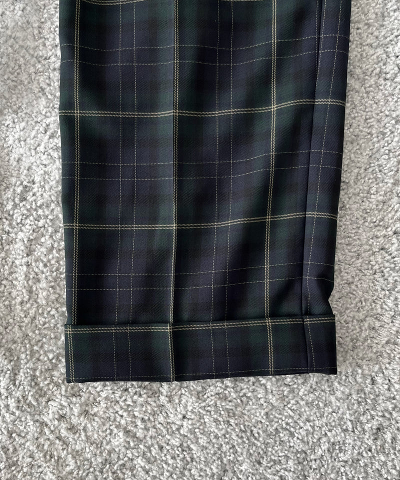 KAIKO Wide slacks "GREEN"