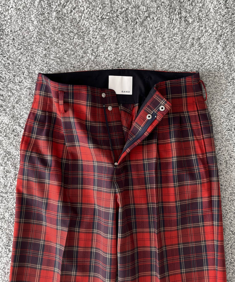 KAIKO Wide slacks "RED"