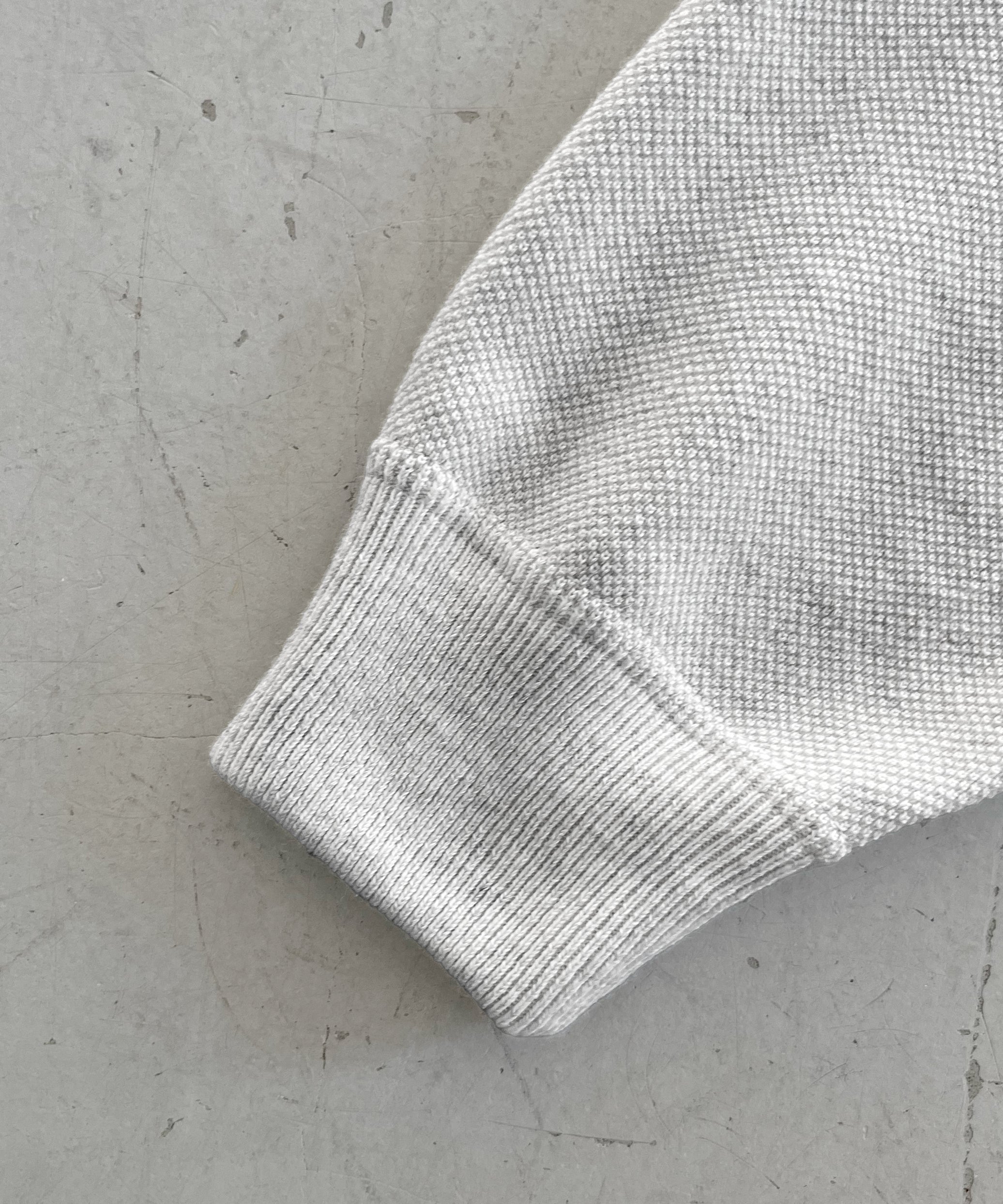 crepuscule Co/wo moss stitch skipper "L.GRAY"