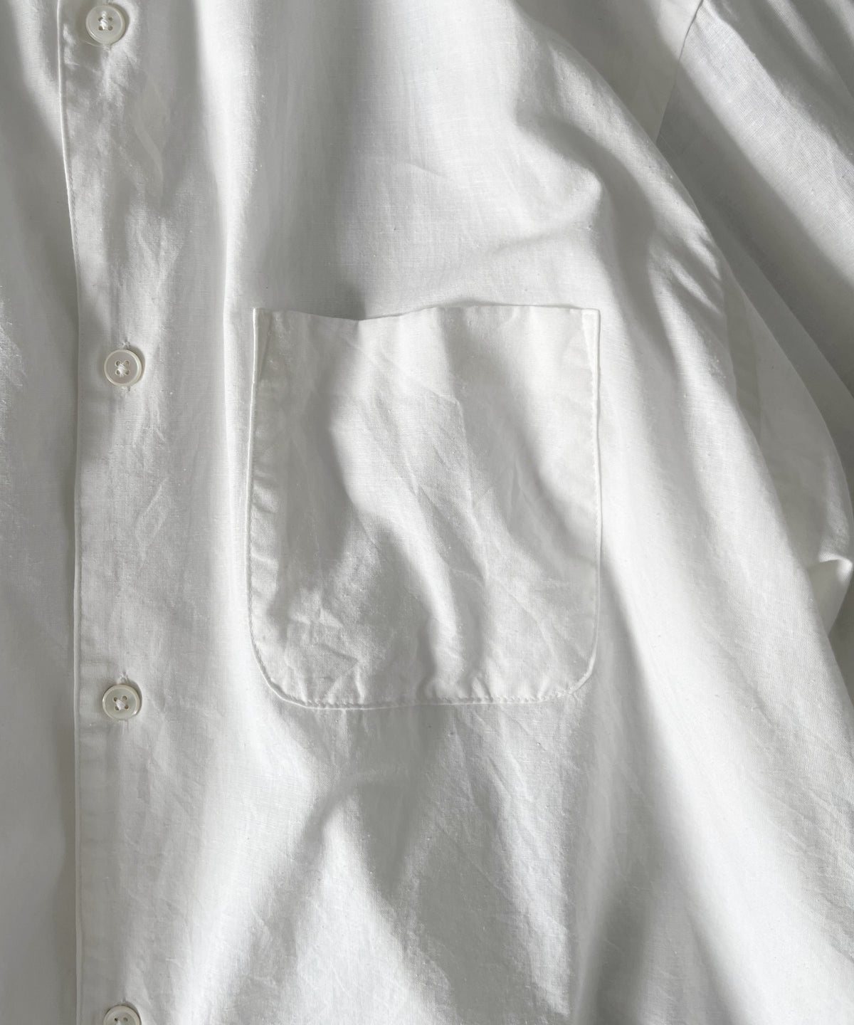 URU Italian collar l/s shirts a "WHITE"