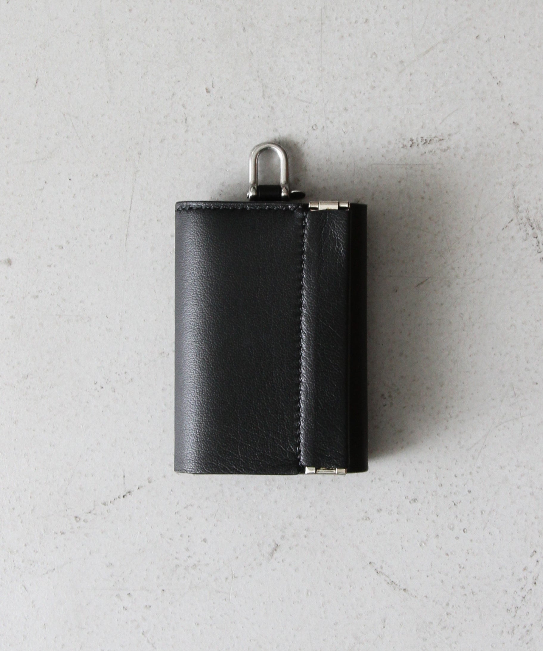 ED ROBERT JUDSON shackle trifold wallet "BLACK"