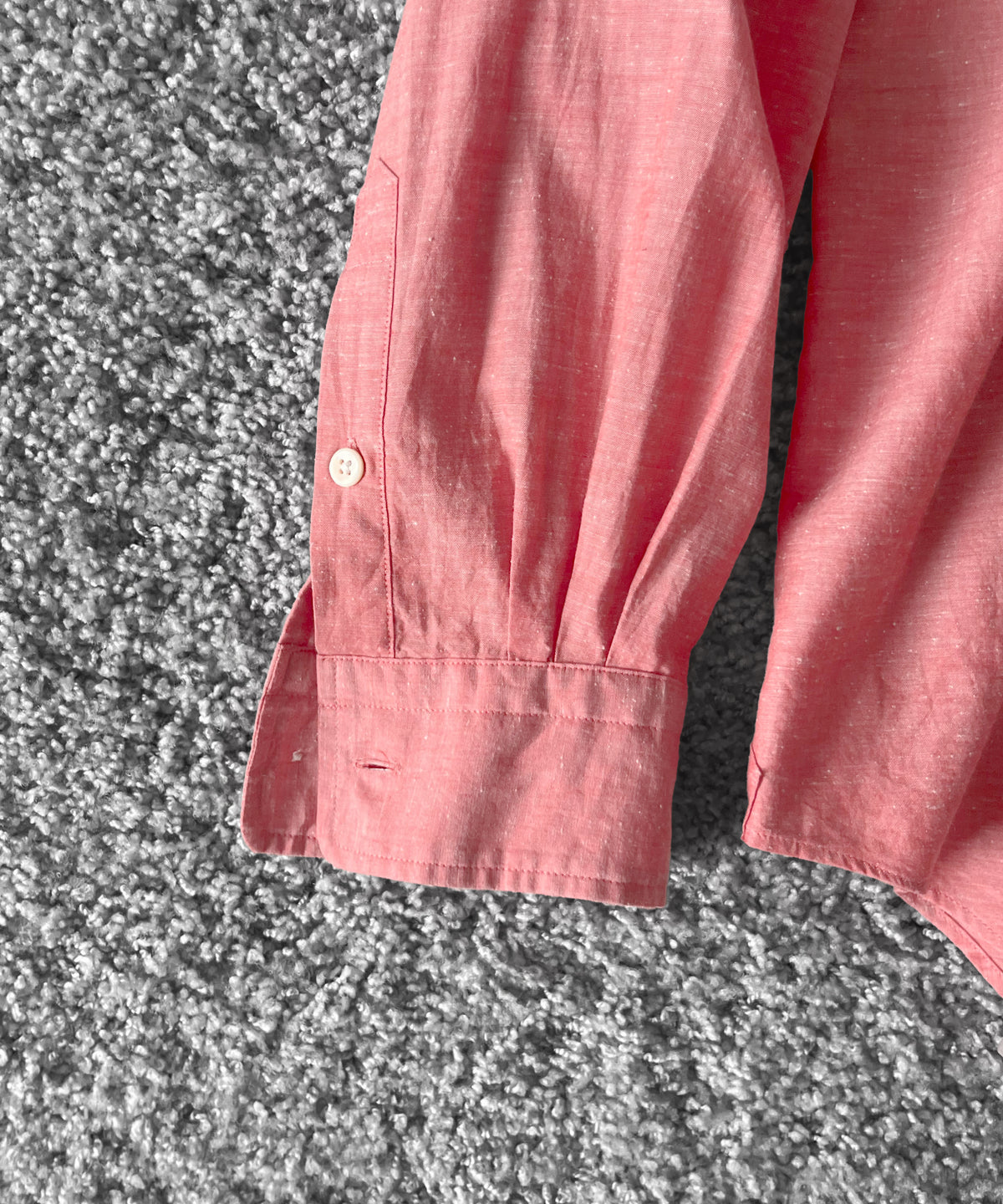 URU Italian collar l/s shirts a "RED"