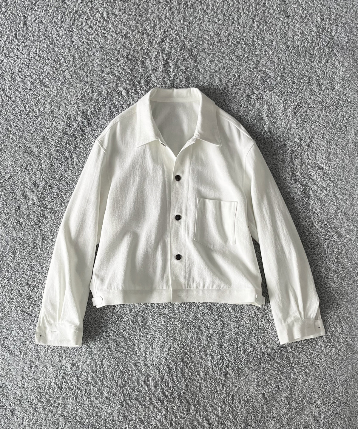 URU Trucker jacket "WHITE"