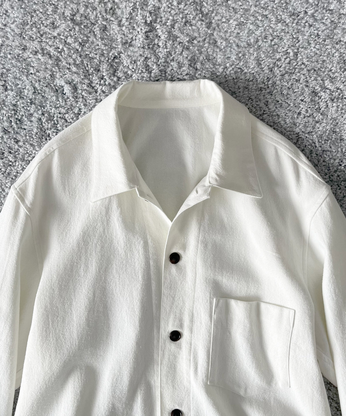 URU Trucker jacket "WHITE"