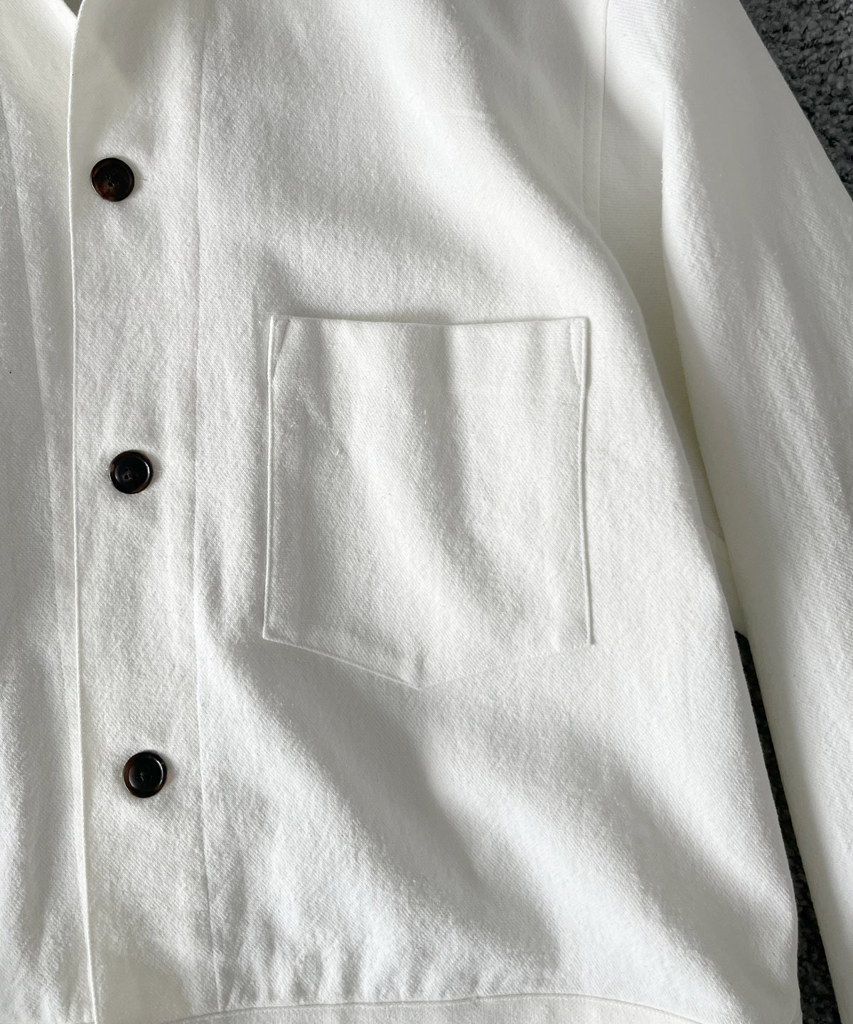 URU Trucker jacket "WHITE"