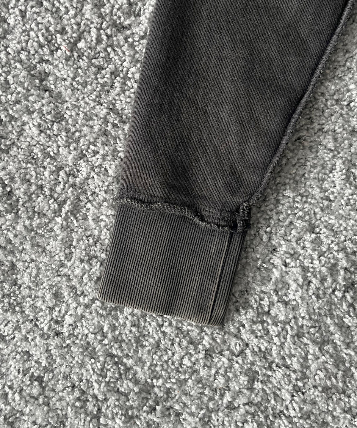 entire studios Supply track jacket "WASHED BLACK"