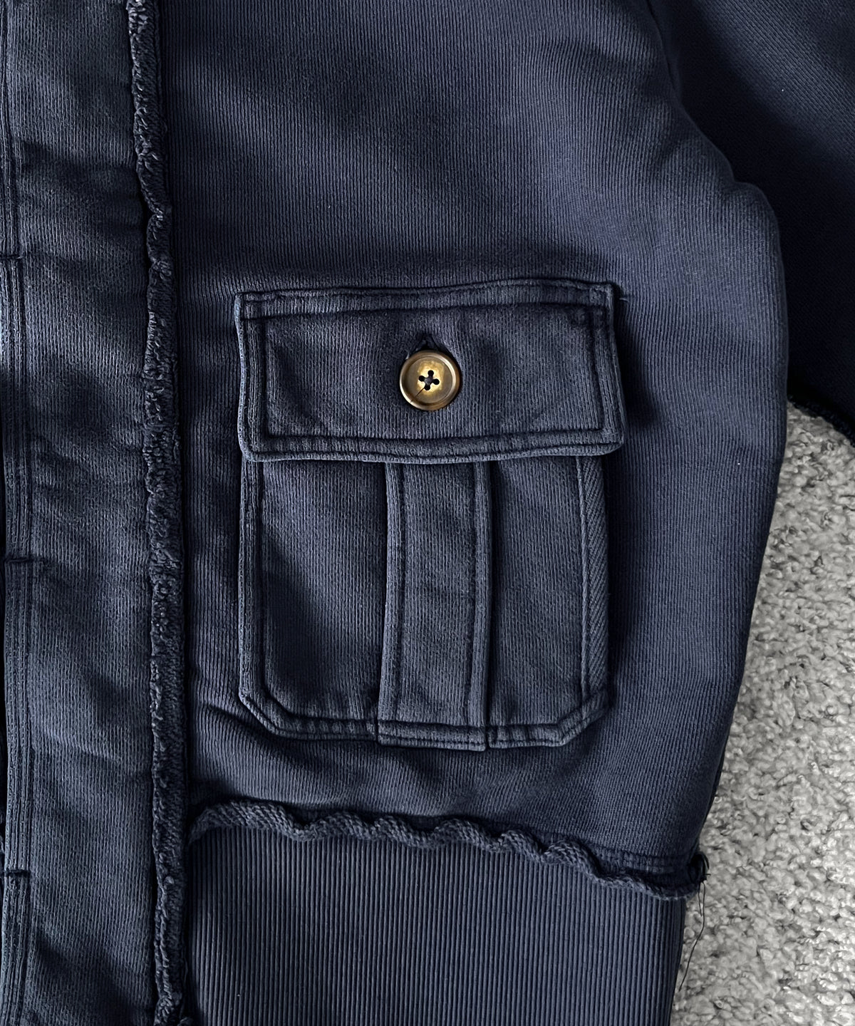 entire studios Supply track jacket "SALTED NAVY"